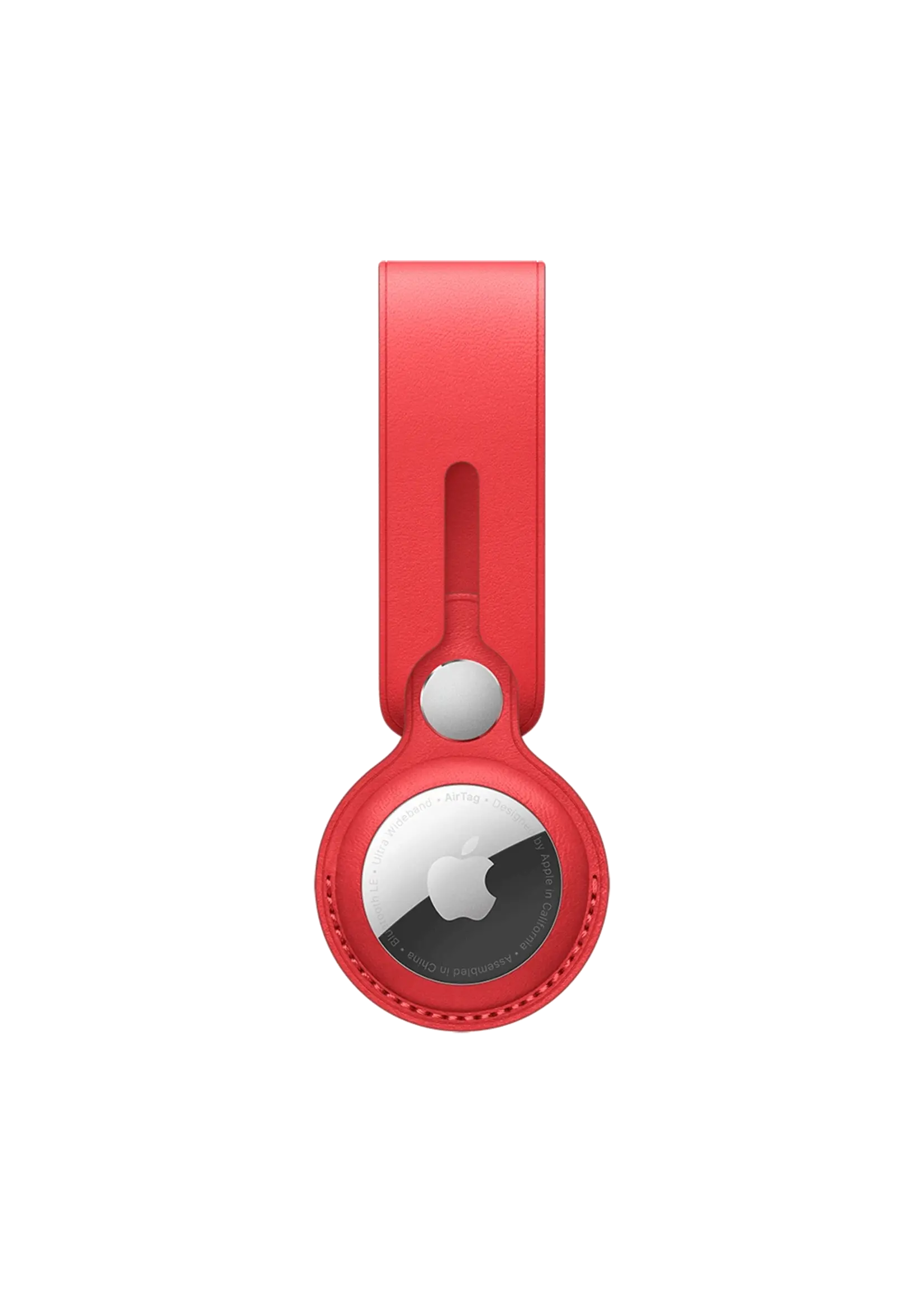 Apple AirTag Leather Loop - (PRODUCT)RED