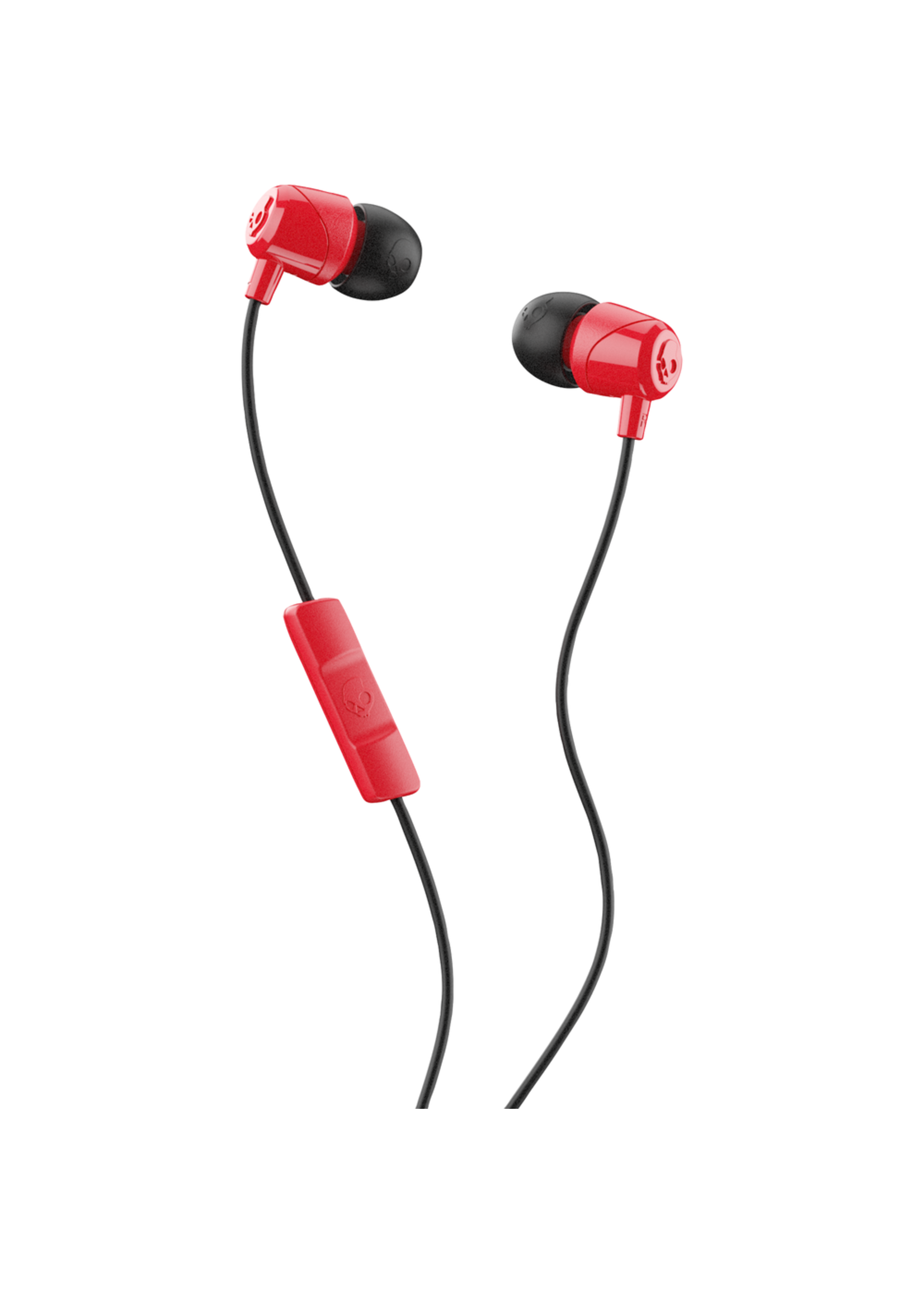 Skullcandy Skullcandy Jib In-Ear Earbuds with Mic - Red-Black-Red