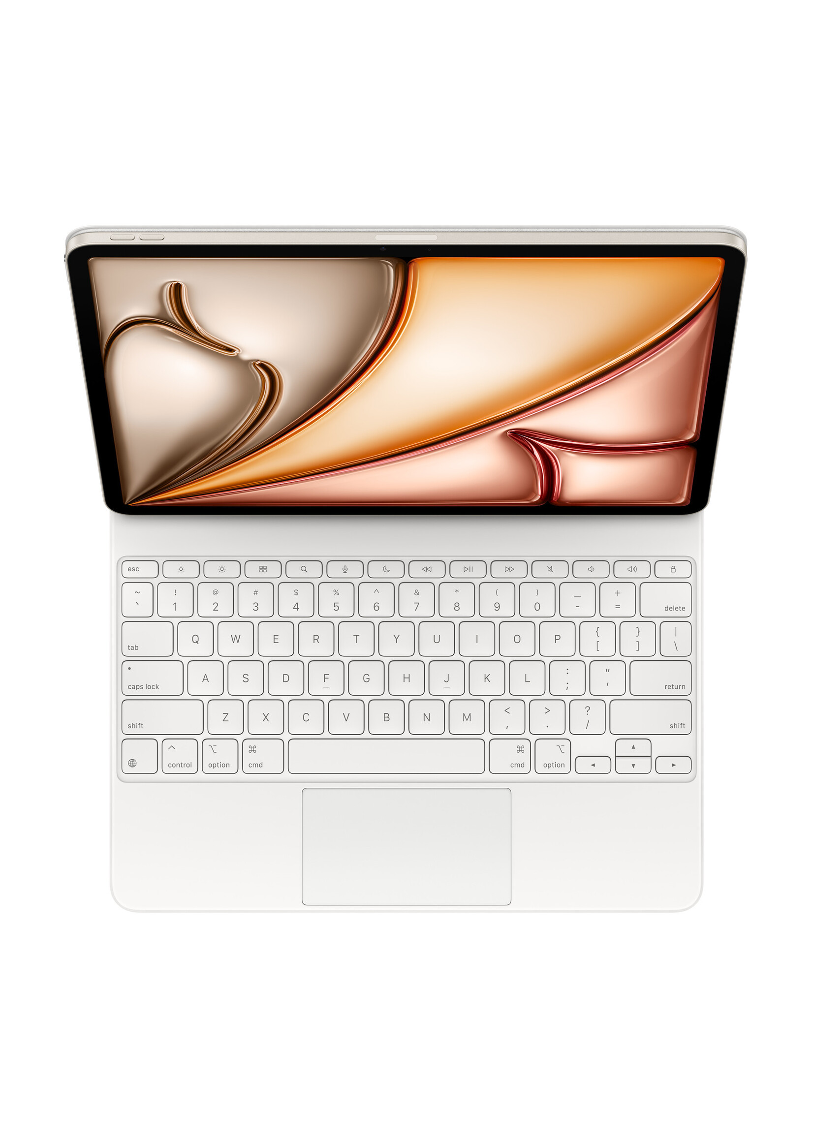 Apple Magic Keyboard for iPad Air 13" - US English - White (March 2025)