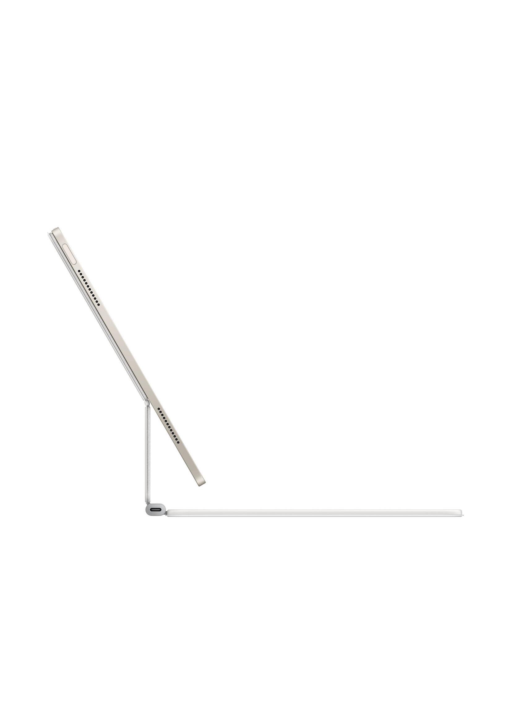 Apple Magic Keyboard for iPad Air 13" - US English - White (March 2025)