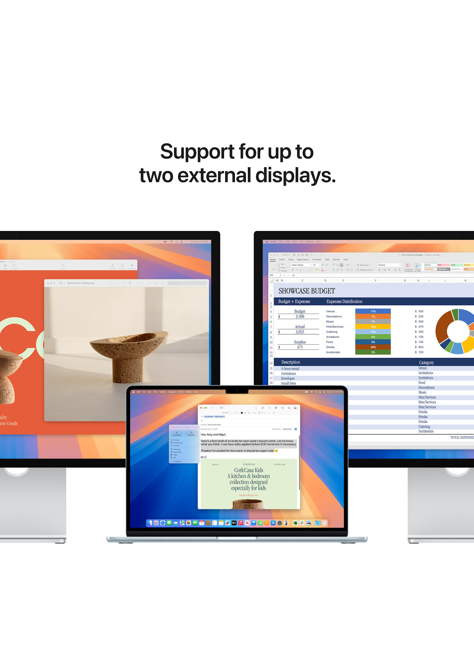 Apple 15-inch MacBook Air: Apple M4 Chip with 10-core CPU and 10-core GPU, 16GB/256GB - Sky Blue (March 2025)