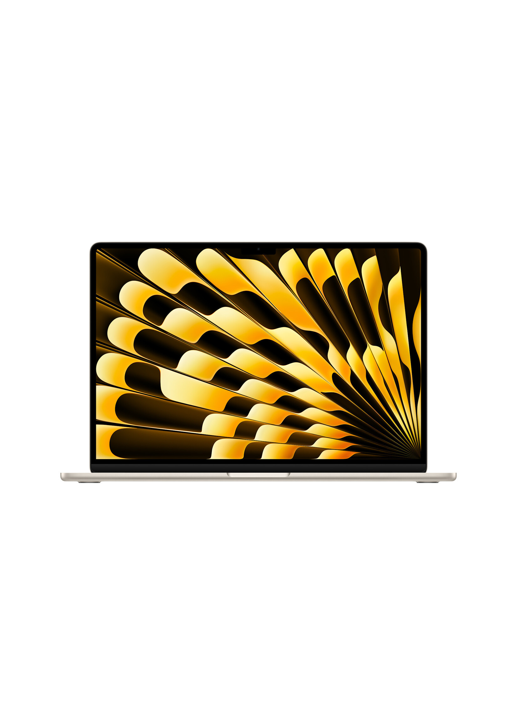 Apple 15-inch MacBook Air: Apple M4 Chip with 10-core CPU and 10-core GPU, 16GB/512GB - Starlight (March 2025)