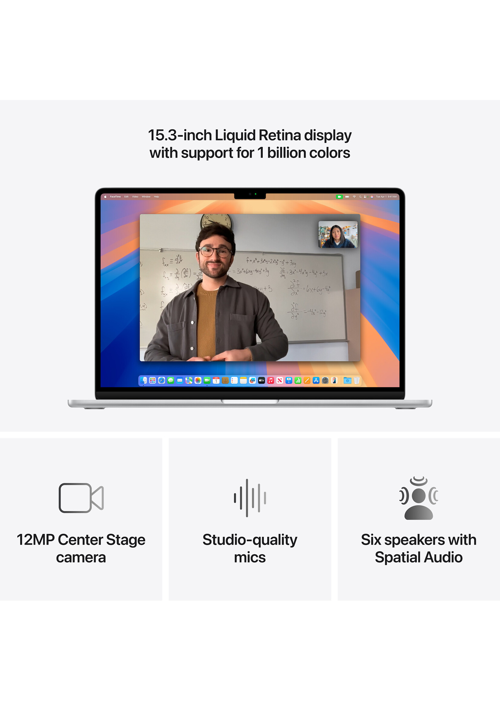 Apple 15-inch MacBook Air: Apple M4 Chip with 10-core CPU and 10-core GPU, 24GB/512GB - Silver (March 2025)
