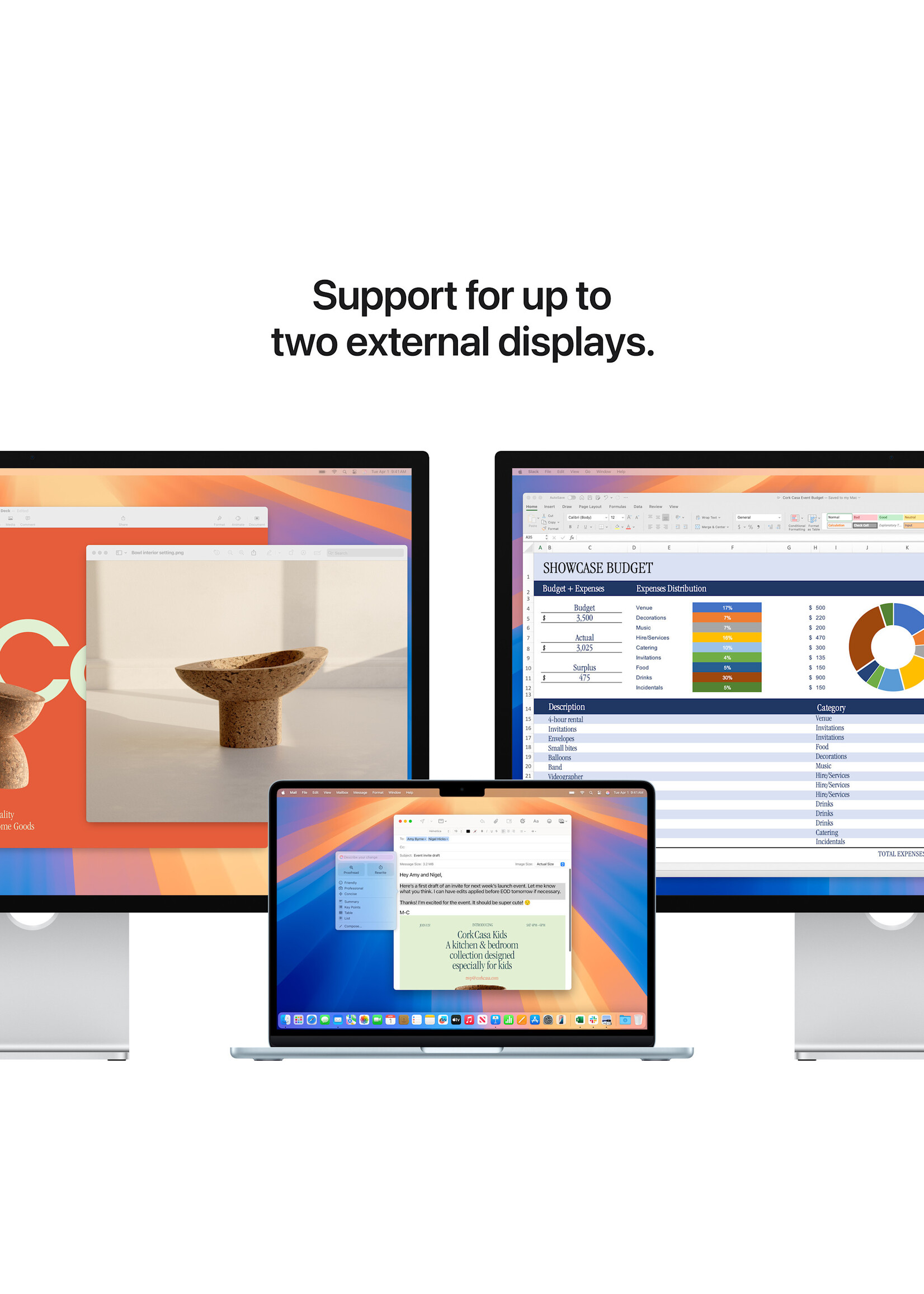 Apple 13-inch MacBook Air: Apple M4 chip with 10-core CPU and 10-core GPU, 16GB/512GB - Starlight (March 2025)