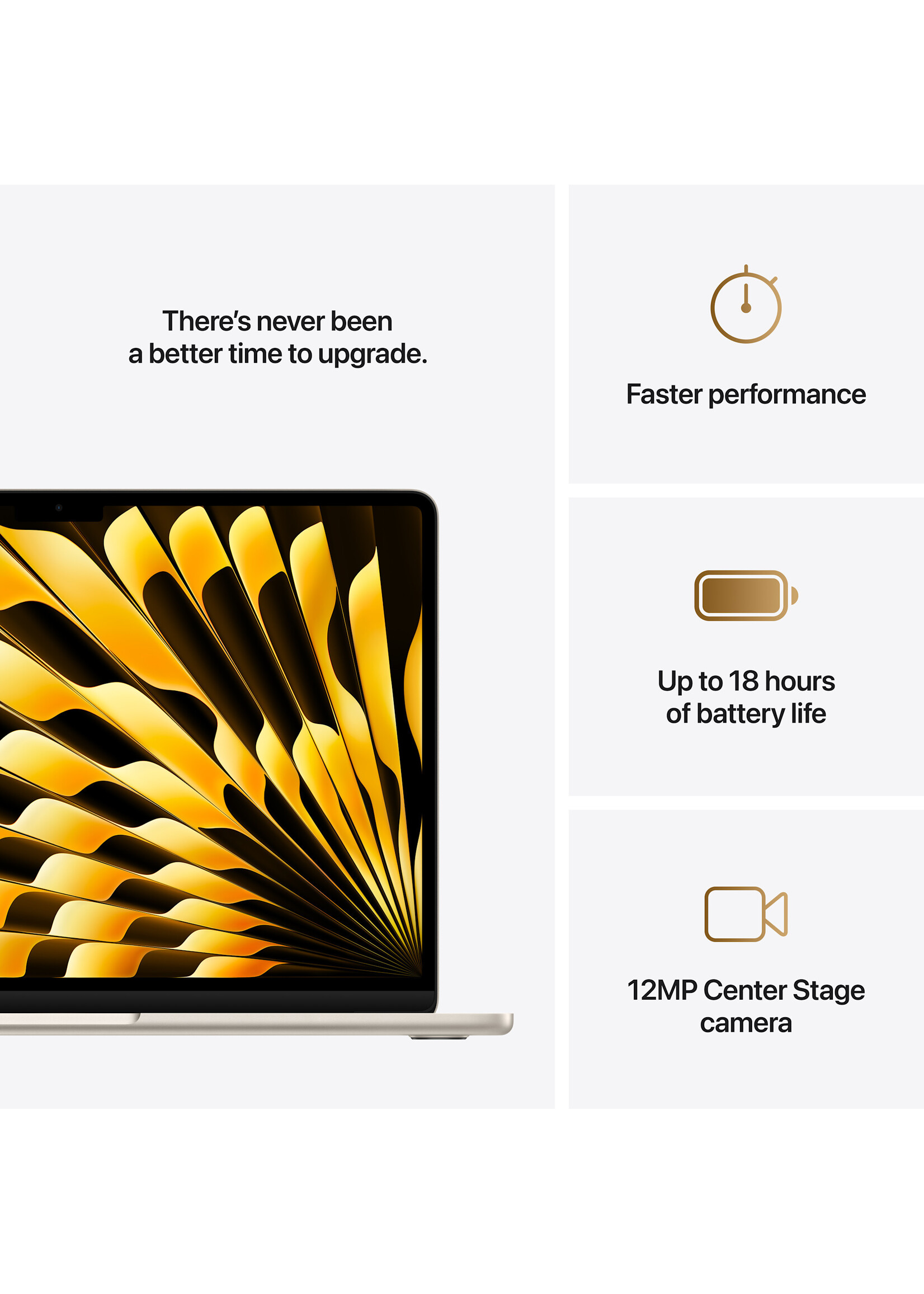 Apple 13-inch MacBook Air: Apple M4 chip with 10-core CPU and 10-core GPU, 24GB/512GB - Starlight (March 2025)