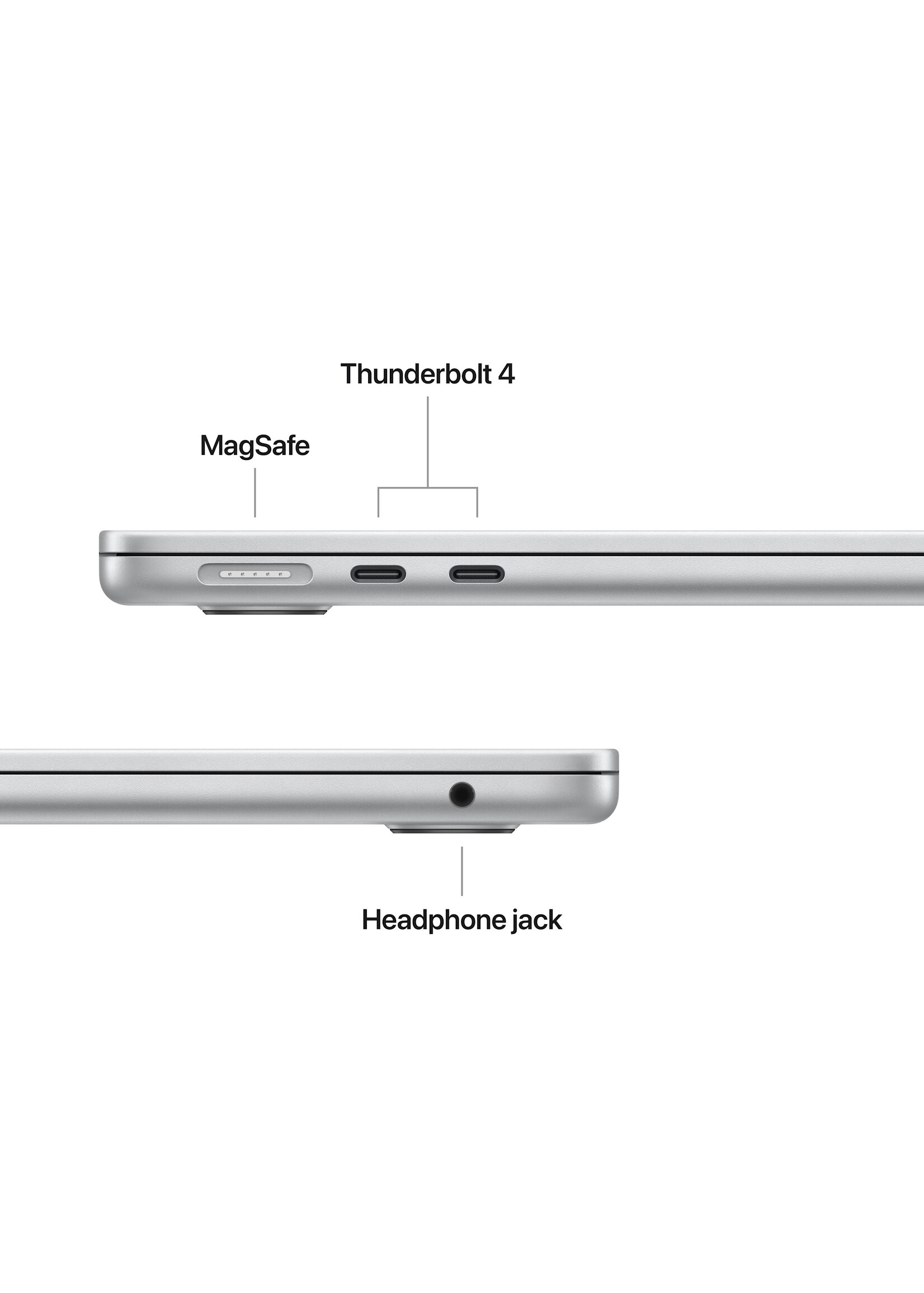 Apple 13-inch MacBook Air: Apple M4 chip with 10-core CPU and 10-core GPU, 24GB/512GB - Silver (March 2025)