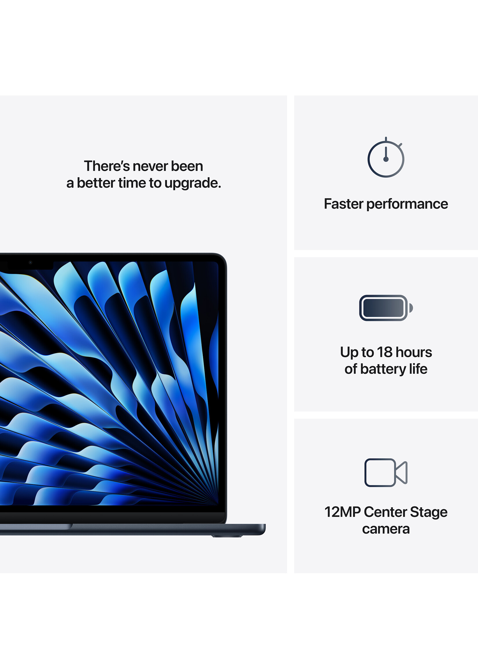 Apple 13-inch MacBook Air: Apple M4 chip with 10-core CPU and 10-core GPU, 24GB/512GB - Midnight (March 2025)