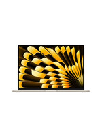 Apple 15-inch MacBook Air: Apple M4 Chip with 10-core CPU and 10-core GPU, 16GB/256GB - Starlight (March 2025) w/ 3-Year AppleCare+