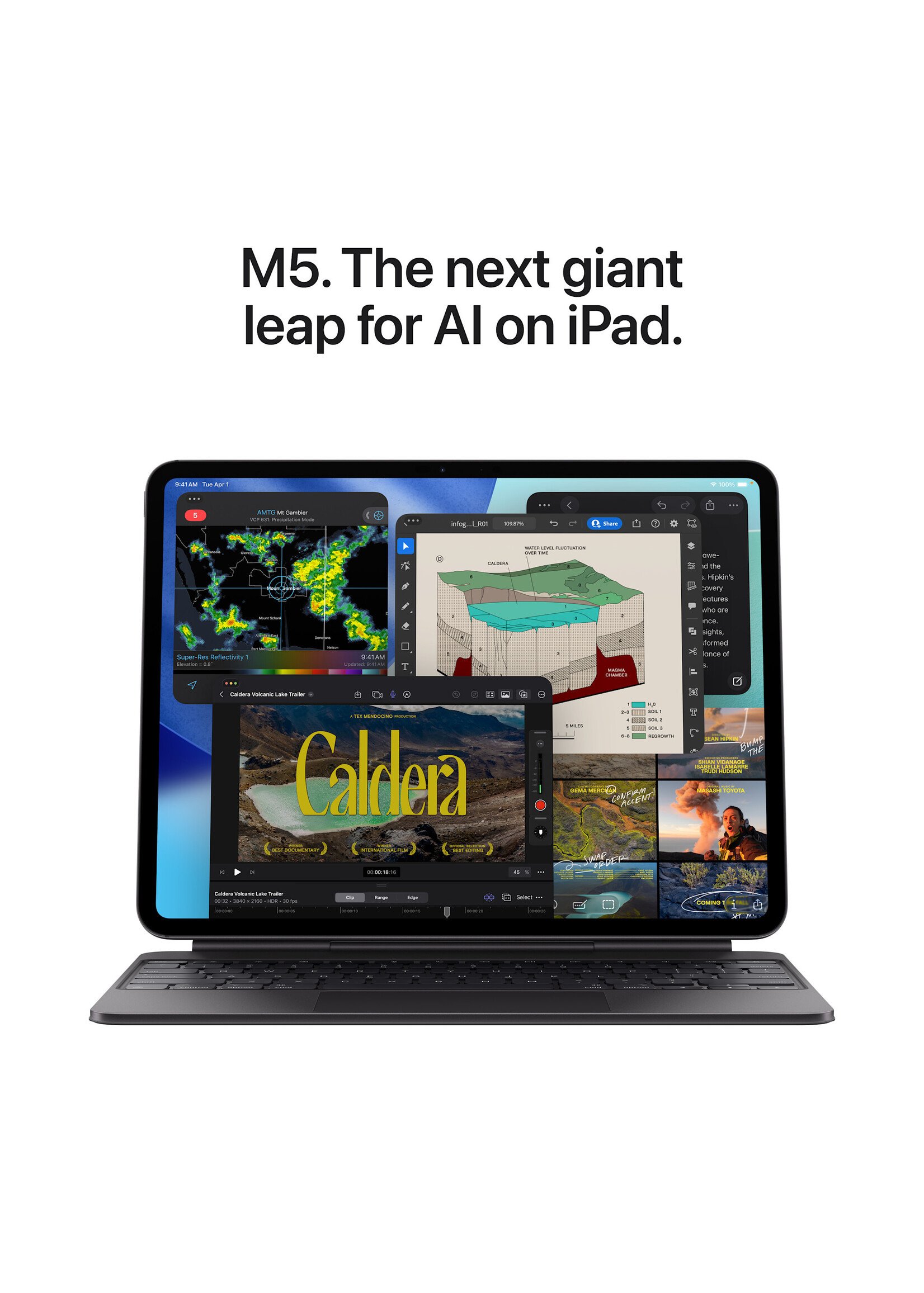 Apple 13-inch iPad Pro M5 Wi-Fi 256GB - Silver (Oct 2025)