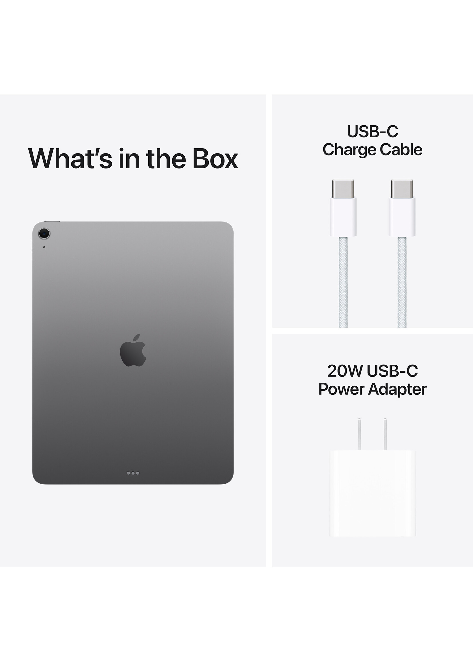 Apple 13-inch iPad Air M4 Wi-Fi 128GB - Space Gray (March 2026)