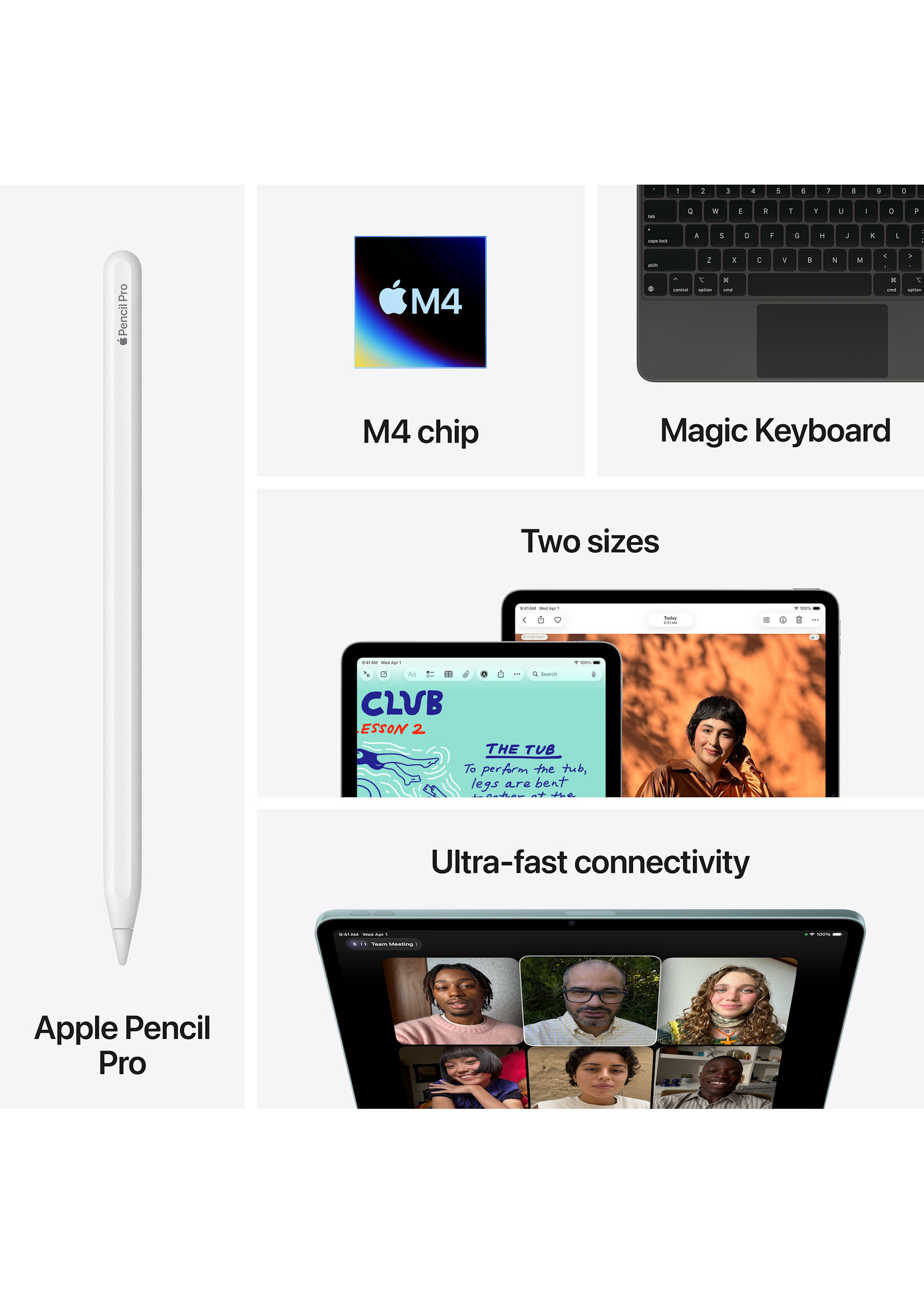 Apple 13-inch iPad Air M4 Wi-Fi 1TB - Purple (March 2026)