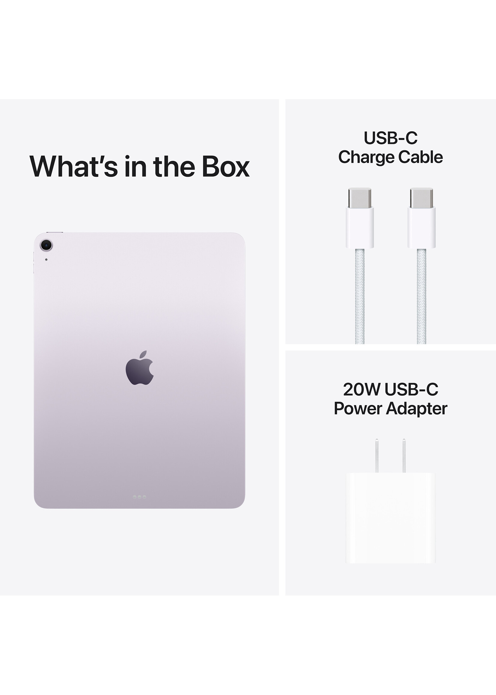 Apple 13-inch iPad Air M4 Wi-Fi 1TB - Purple (March 2026)