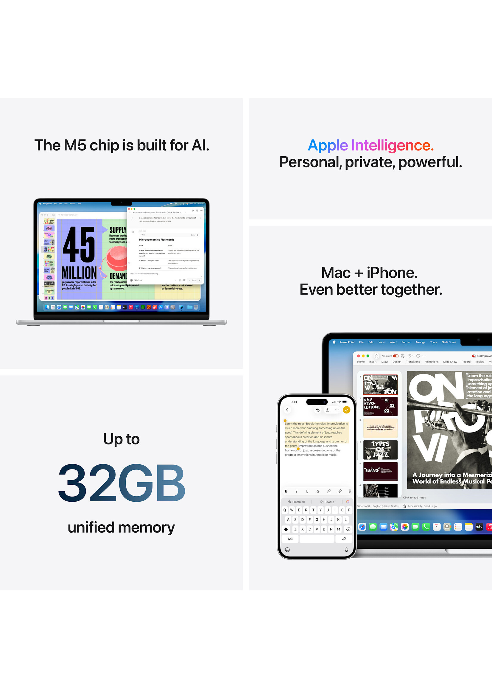 Apple 13-inch MacBook Air: Apple M5 chip with 10-core CPU and 10-core GPU, 16GB/1TB - Sky Blue (March 2026)