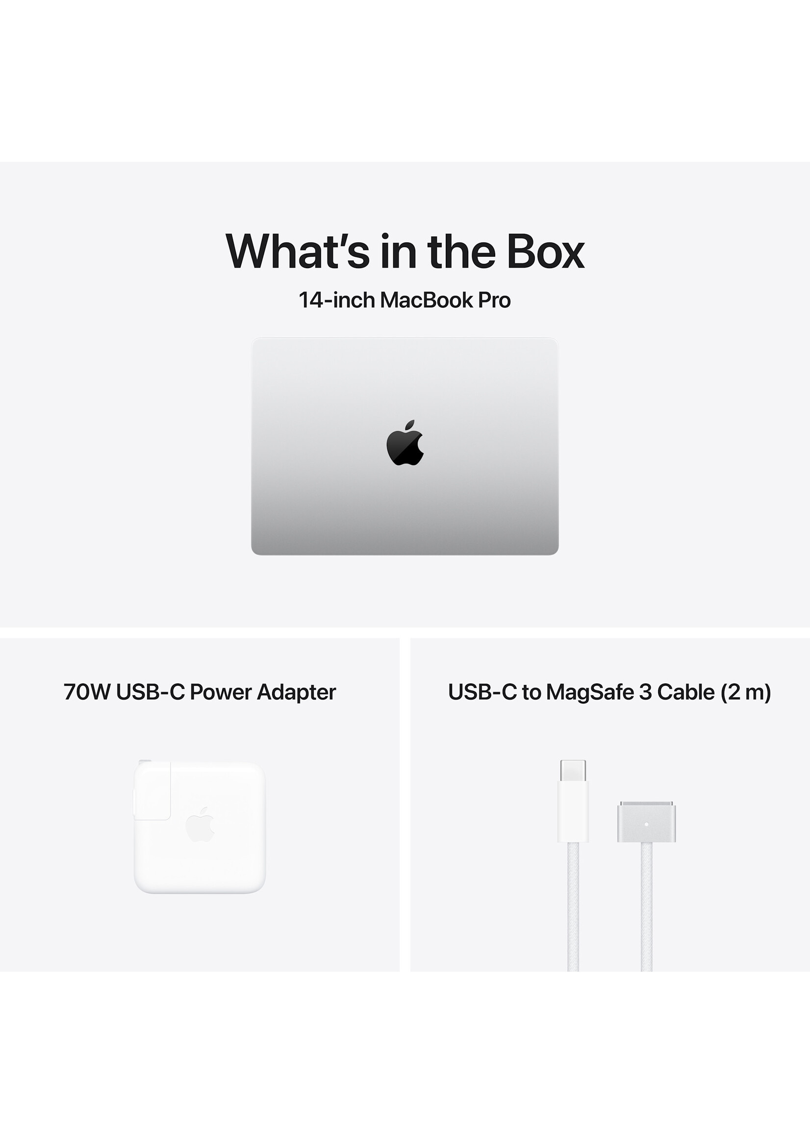 Apple 14-inch MacBook Pro: Apple M5 Pro chip with 15-core CPU and 16-core GPU, 24GB/2TB SSD- Silver (March 2026)