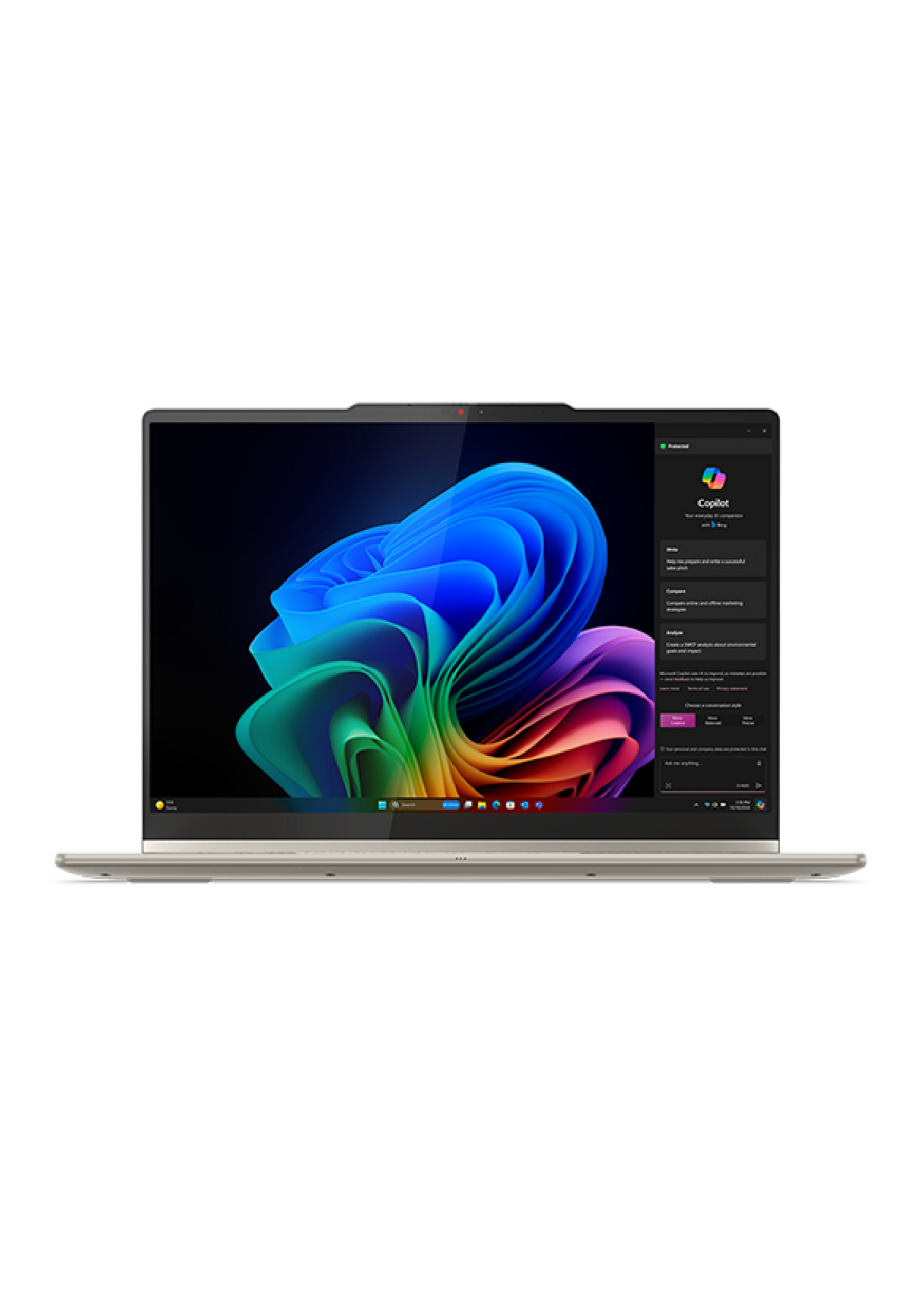Lenovo Yoga 7 2n1 AMD5/16GB/1TB w/ 4-Year + AD - Seashell
