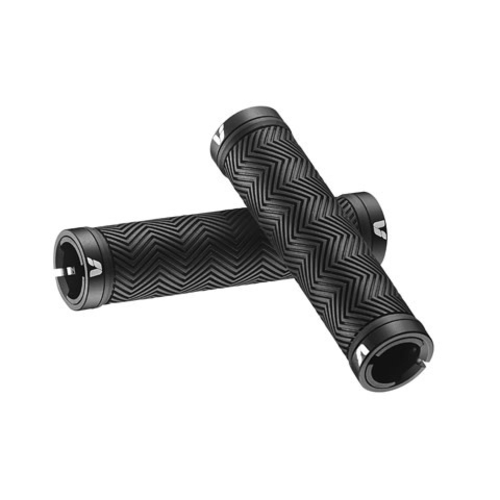 LIV Sole-O Double Lock-On Grips 135mm Black/White