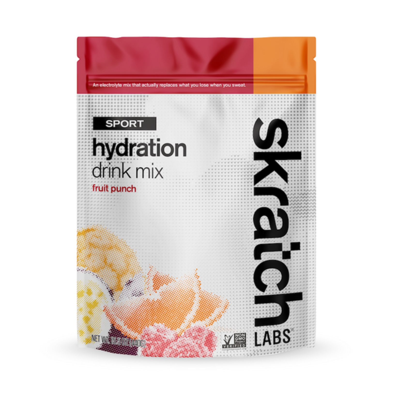 Skratch Labs Skratch Labs Sport Hydration Drink Mix: Fruit Punch 20-Serving Resealable Pouch