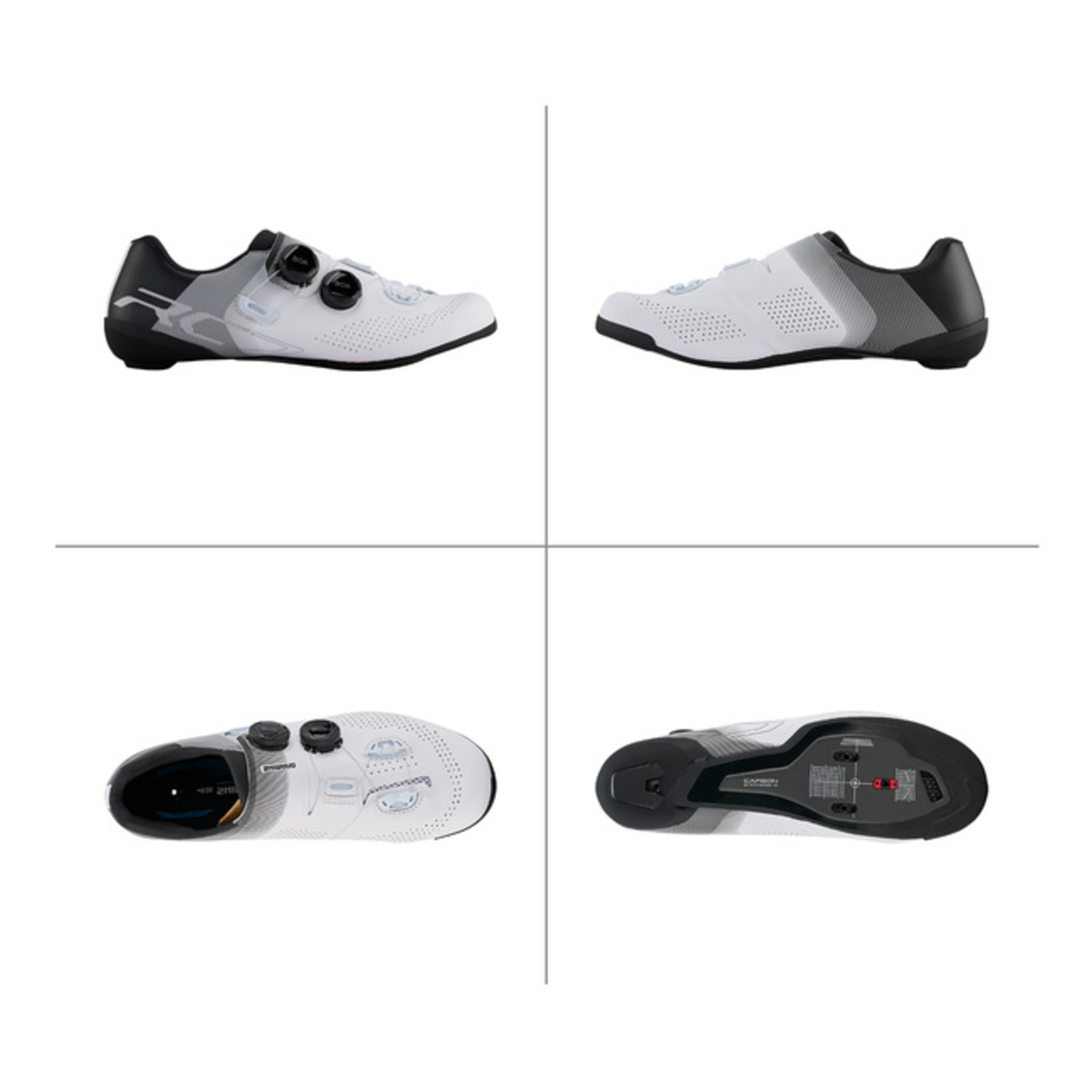 Zapatillas Ciclismo Ruta Shimano RC702 (White) – Epic Bikes