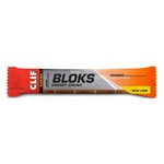 Clif Clif, Bloks, Chews, Orange, Caffeinated