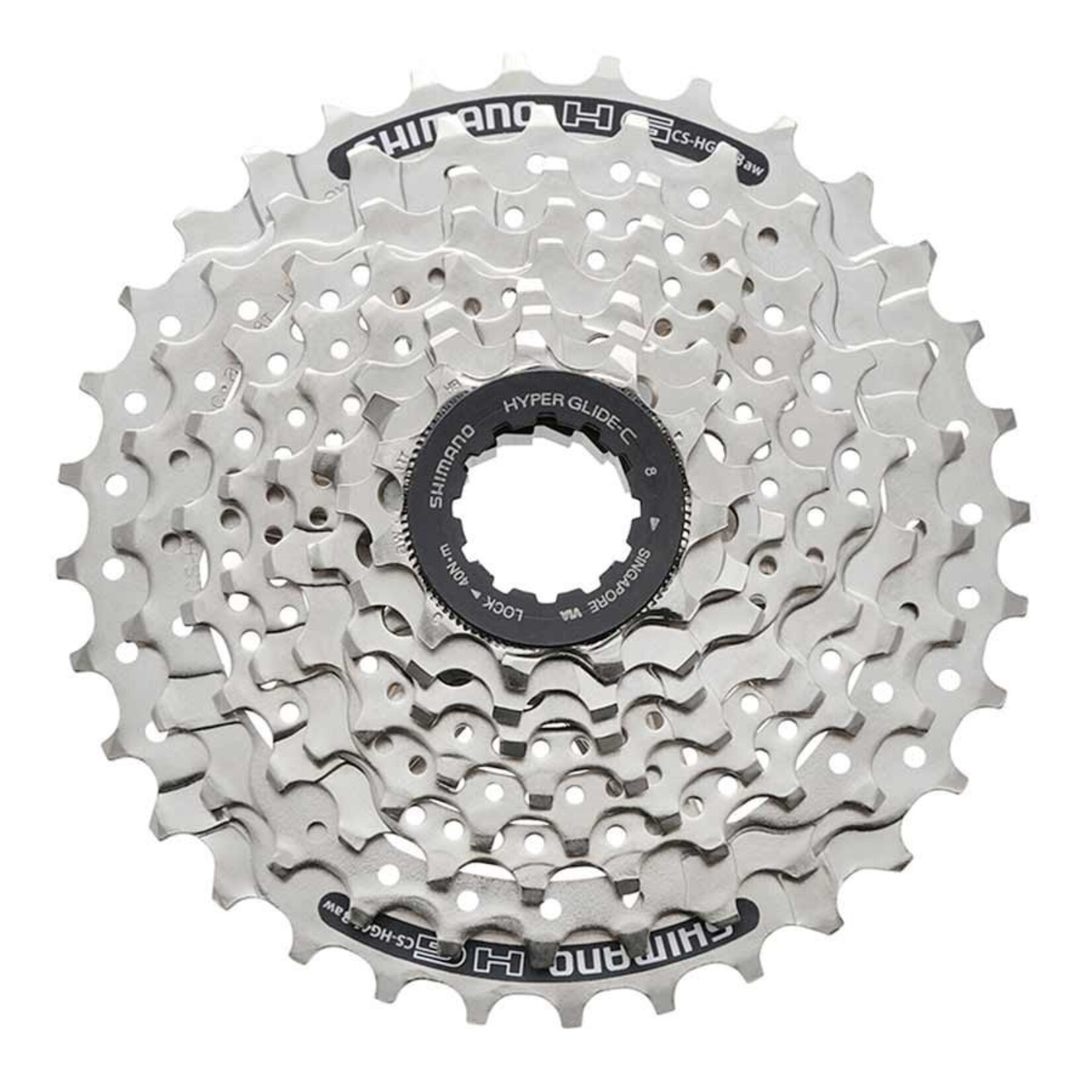 SHIMANO Shimano, CS-HG41, 8sp. cassette, 11-30T, 11-13-15-17-20-23-26-30