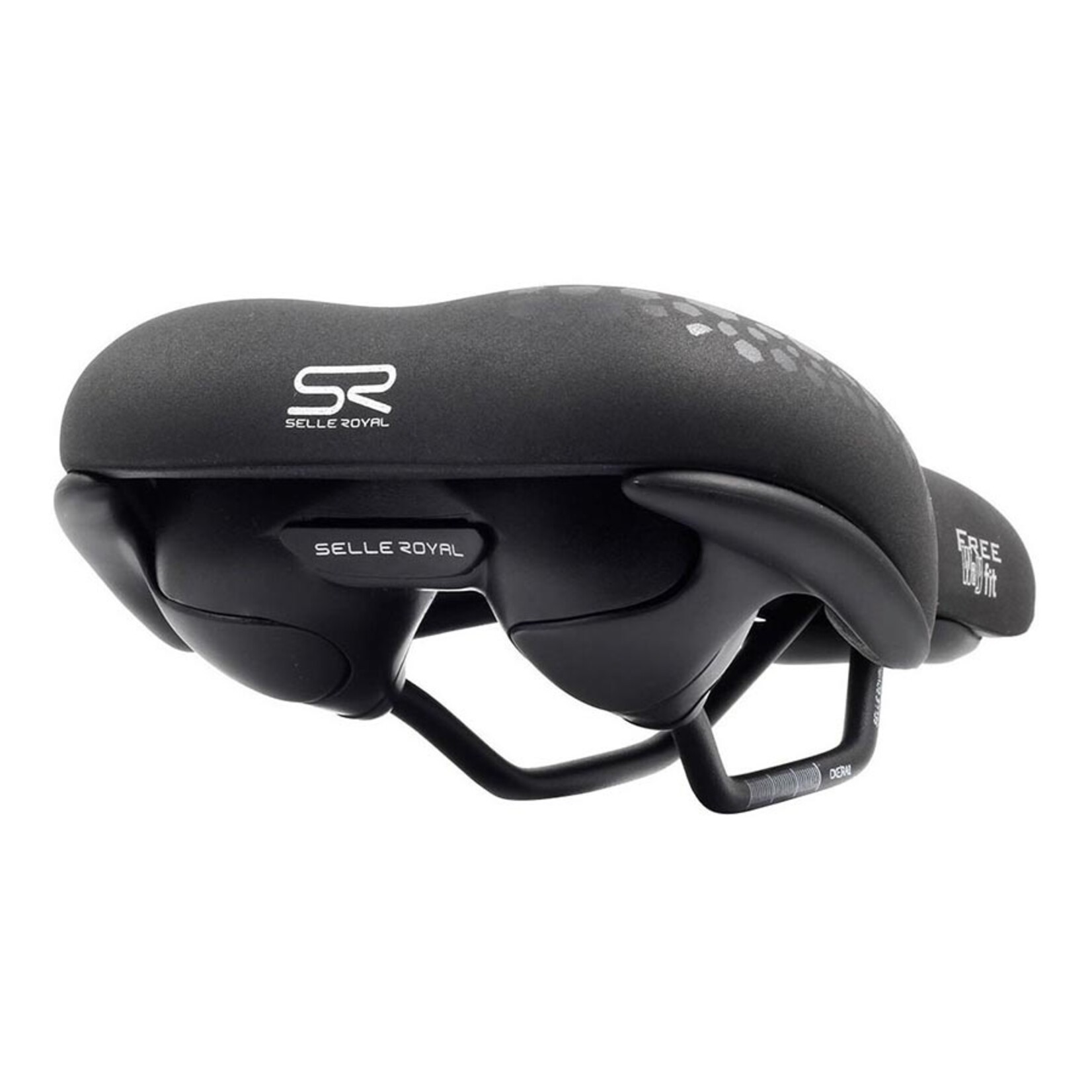 Selle Royal Selle Royal, Freeway Fit Moderate, Saddle, 260 x 186mm, Unisex, 524g, Black