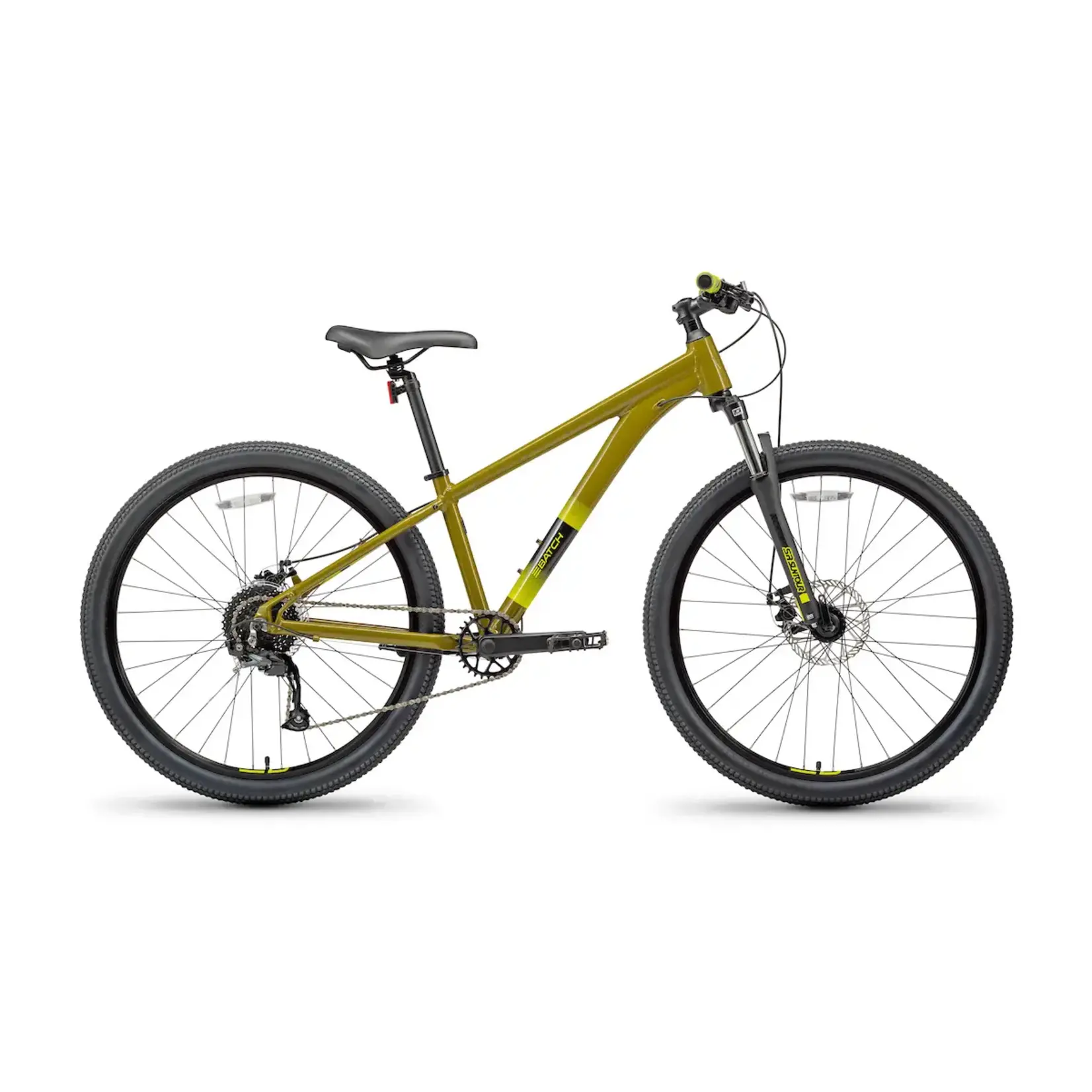 THE DISC BRAKE MOUNTAIN BICYCLE-OLIVE