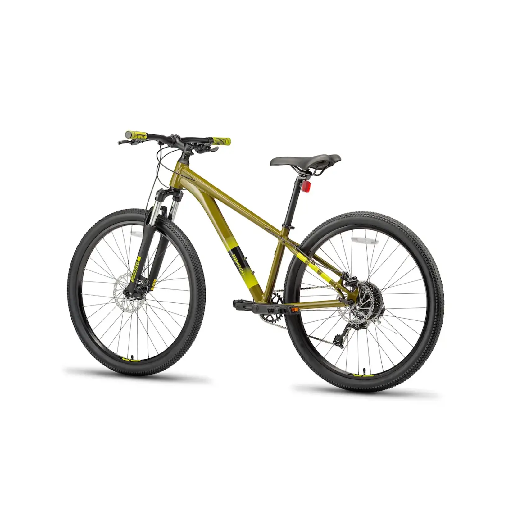 THE DISC BRAKE MOUNTAIN BICYCLE-OLIVE