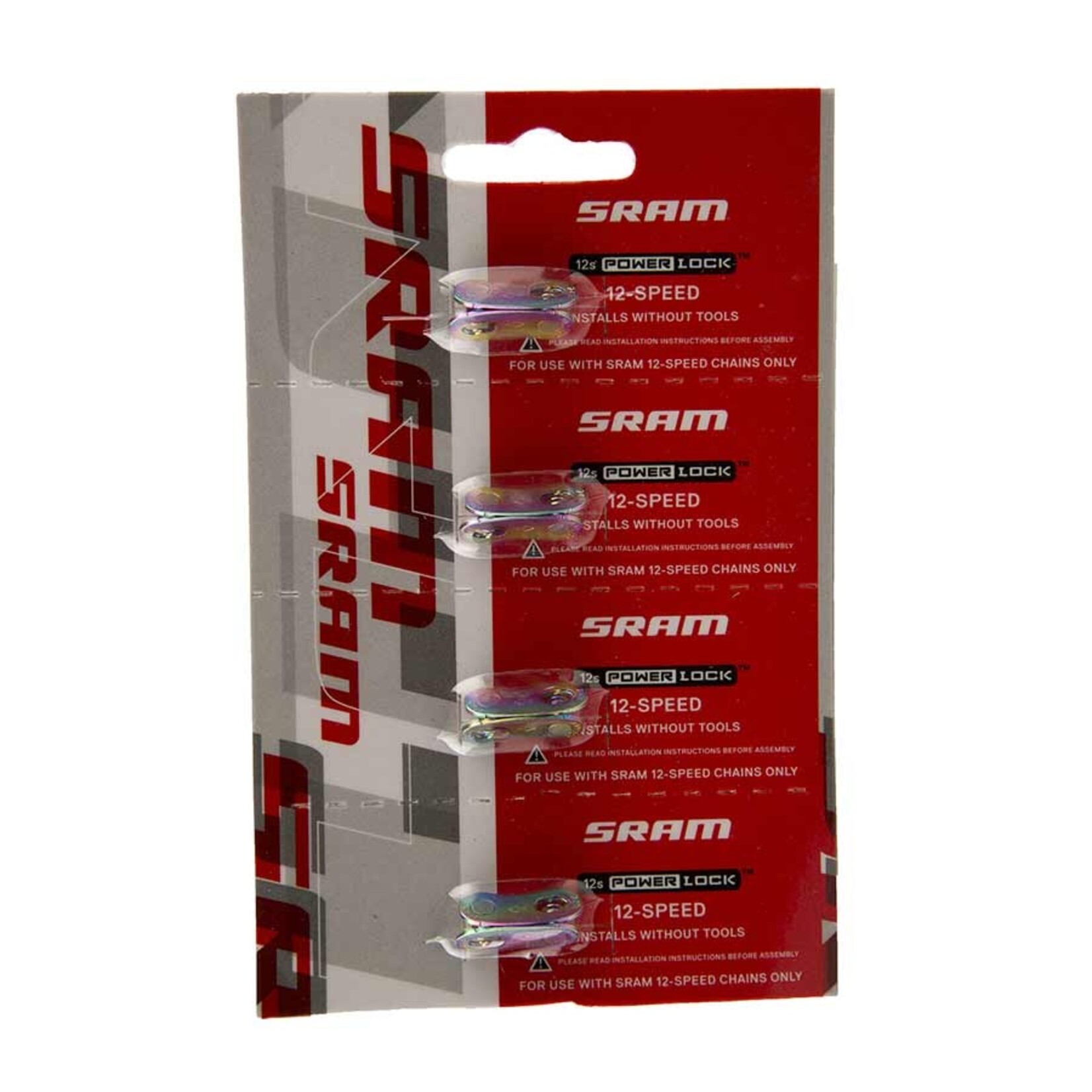 Sram SRAM, Powerlock, 12sp chain connector, Eagle Rainbow