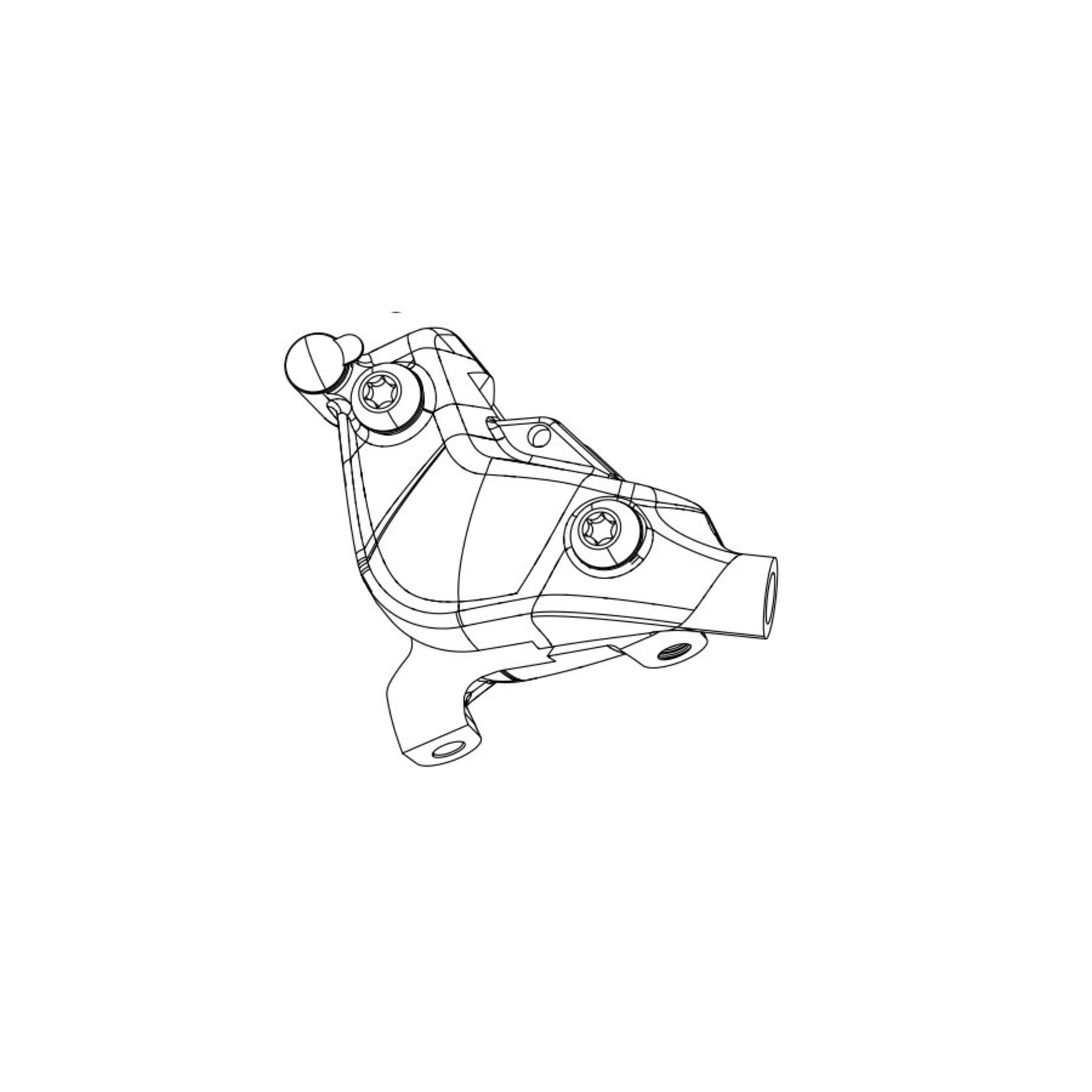 Sram CALIPER ASSEMBLY - RIVAL eTAP AXS FLAT MOUNT
