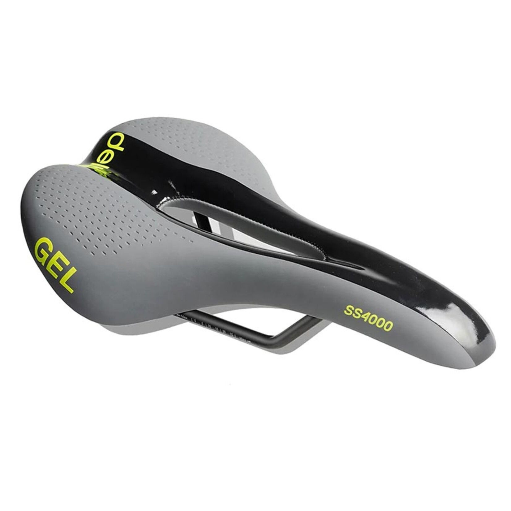 DEL SOL Delta, Comfort Race Gel, Saddle, 270 x 140mm, Unisex, 300g, Black/Grey