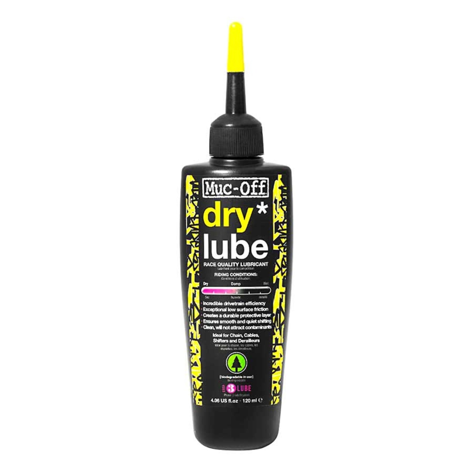 Muc-Off Muc-Off, Dry, Lubricant, 120ml, 966CA (FR/ENG)