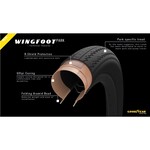 GOODYEAR TIRE URBAN TRANSIT TOUR S3 700X35 WIRE BLK REFLECT