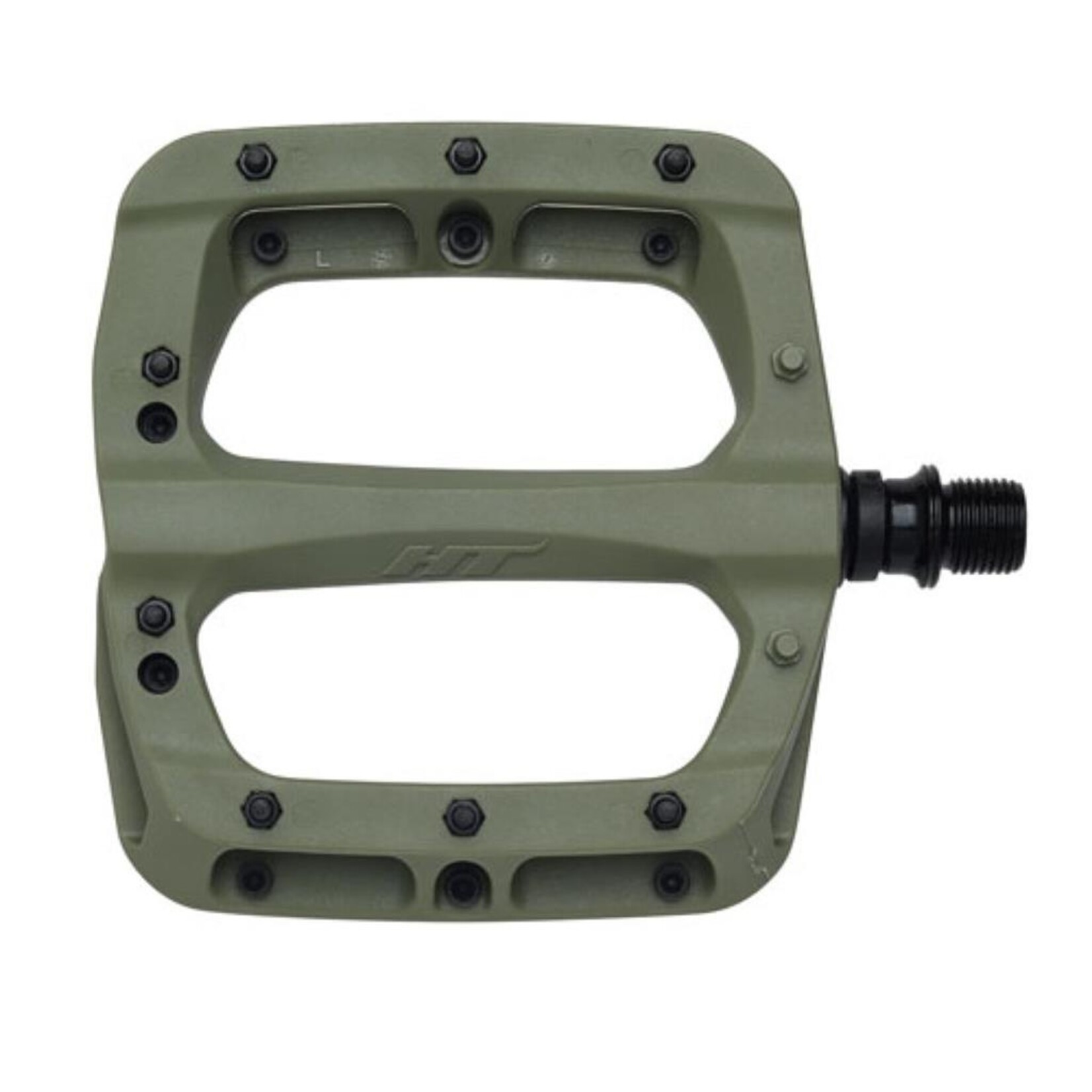 HT HT PEDAL GNARLY DANIELS OLIVE GREEN