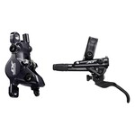 SHIMANO Shimano, XT BL/BR-M8100, MTB Hydraulic Disc Brake, Rear, Post mount, Disc: Not included, 392g, Black, Set