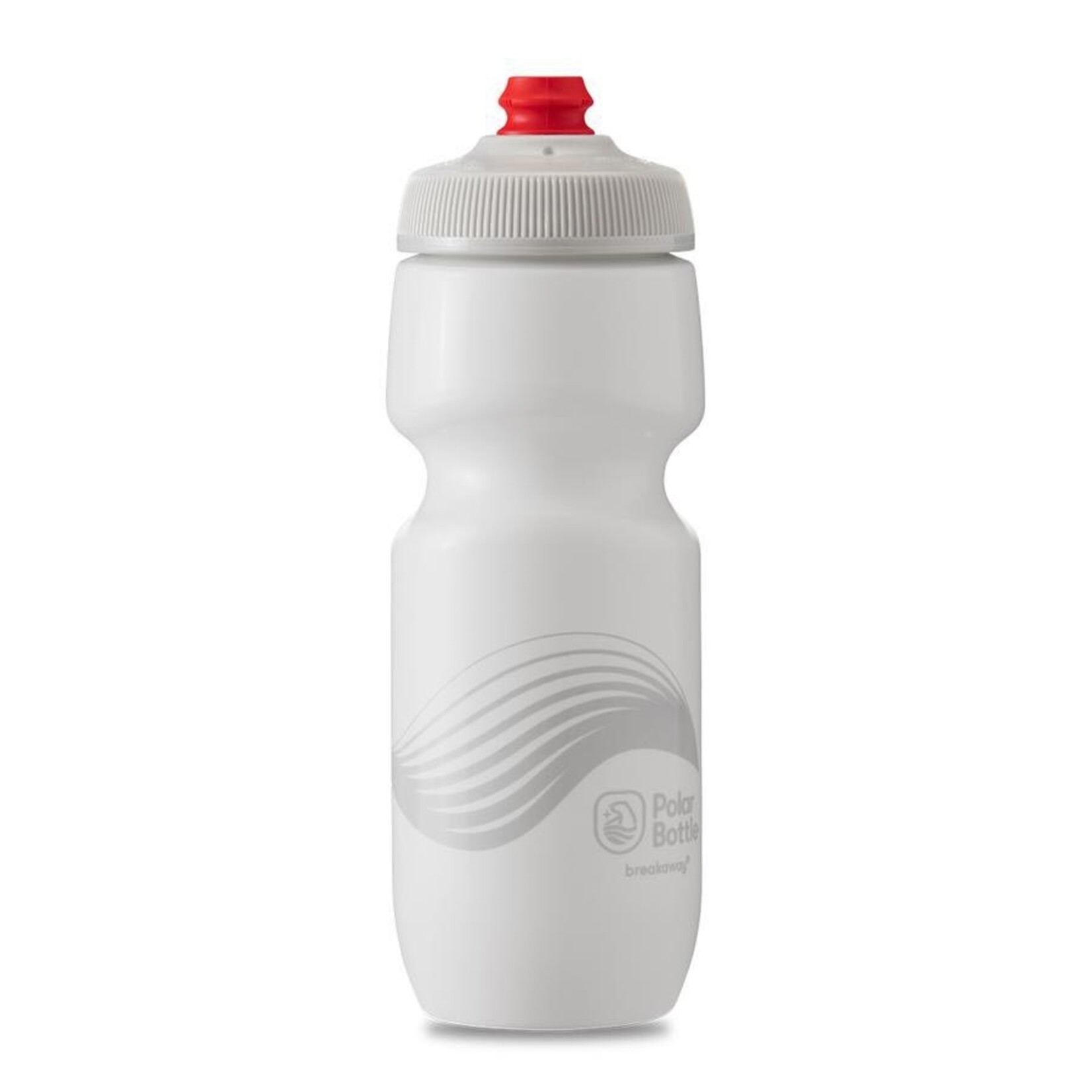 POLAR BOTTLE Polar, Breakaway 24oz, Water Bottle, 710ml / 24oz, Ivory/Silver