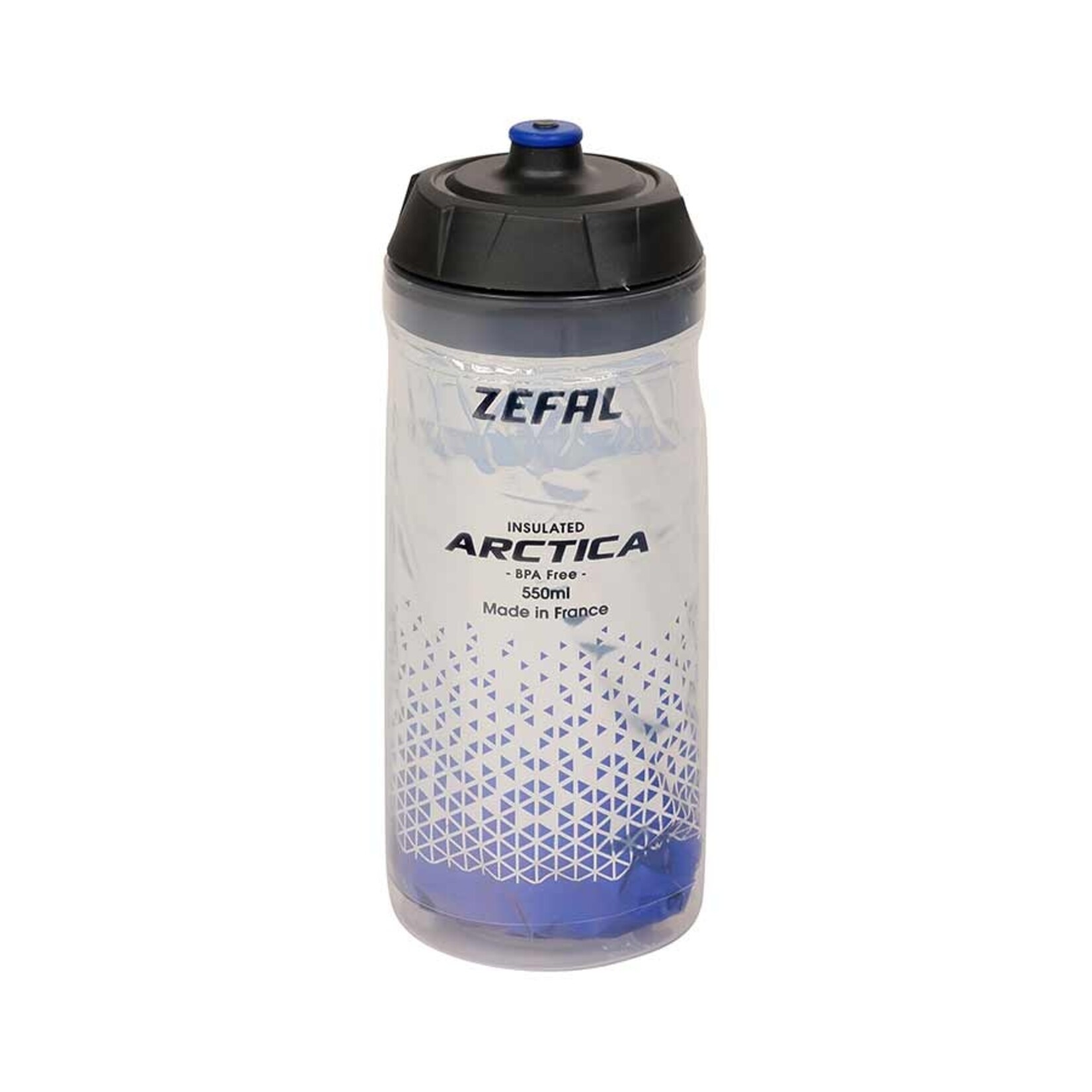 Zefal Zefal, Arctica 55, Insulated bottle, 550ml / 19oz, Silver-Blue