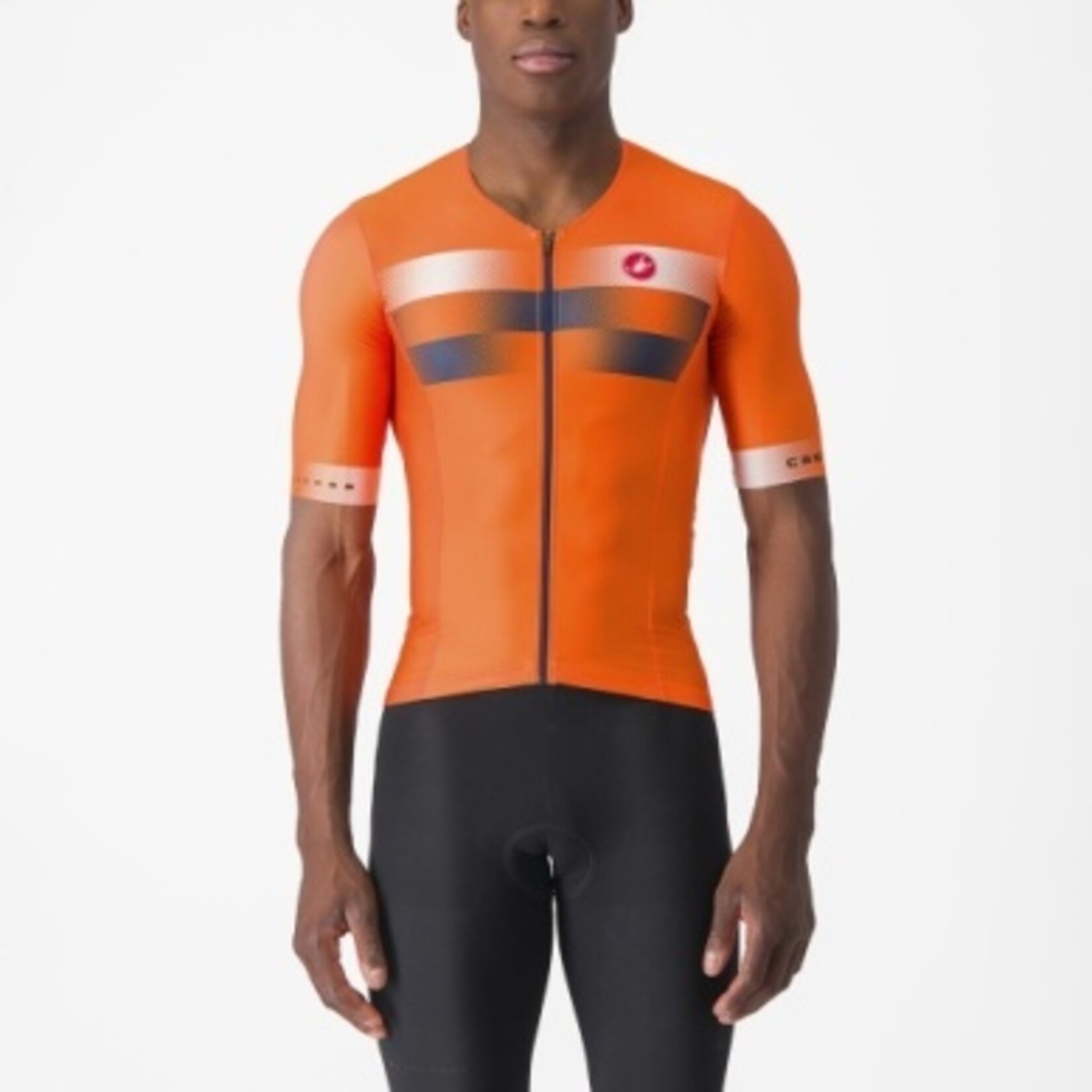 Castelli FREE SPEED 2 RACE TOP 480 BRILLIANT ORANGE/BELGIAN SIZE M
