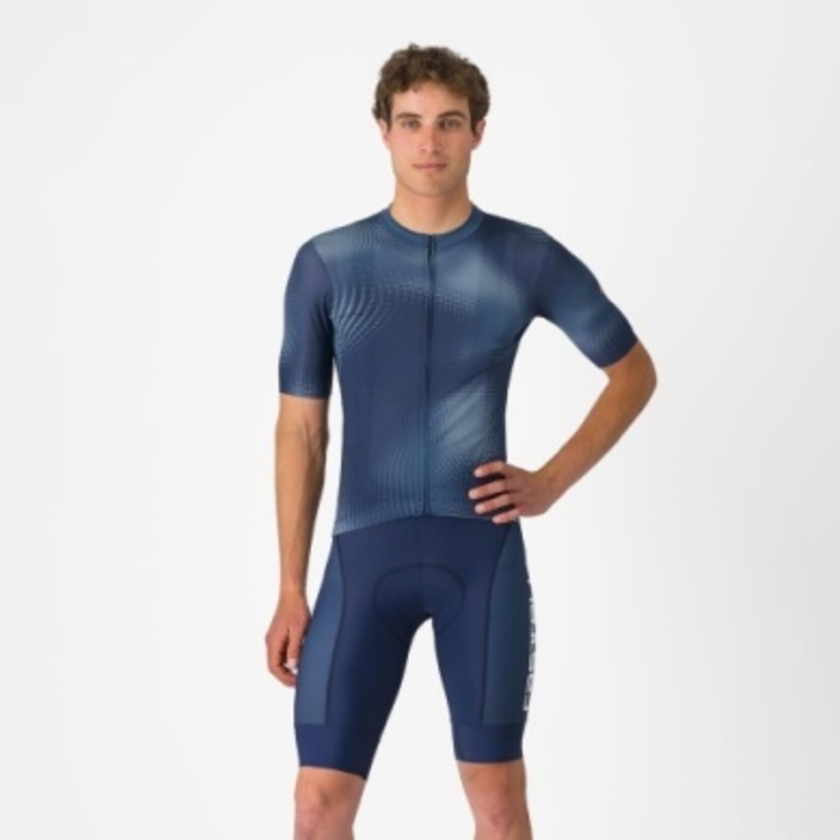 Castelli COMPETIZIONE 2 KIT BIBSHORT BLUE SIZE M