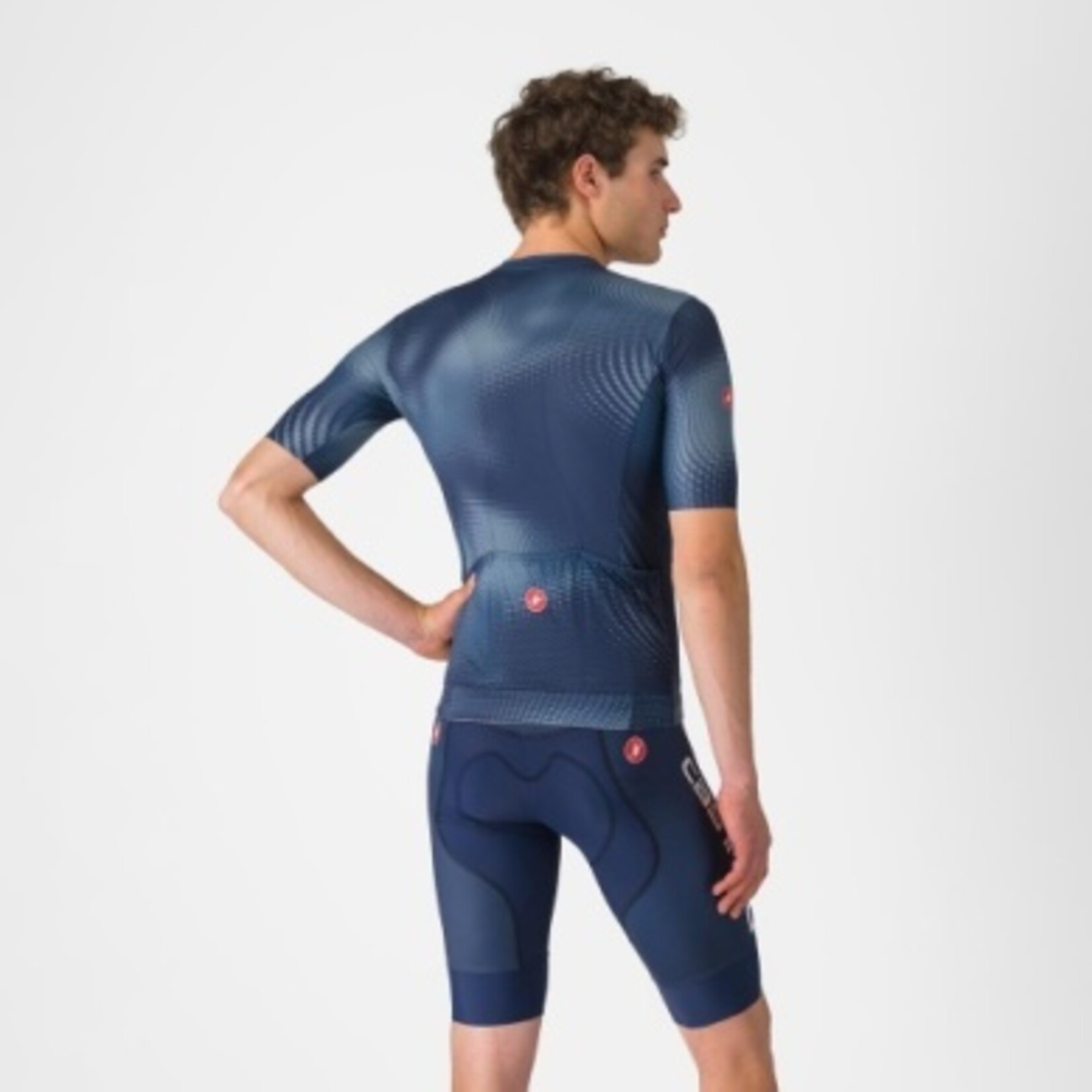 Castelli COMPETIZIONE 2 KIT BIBSHORT BLUE SIZE M
