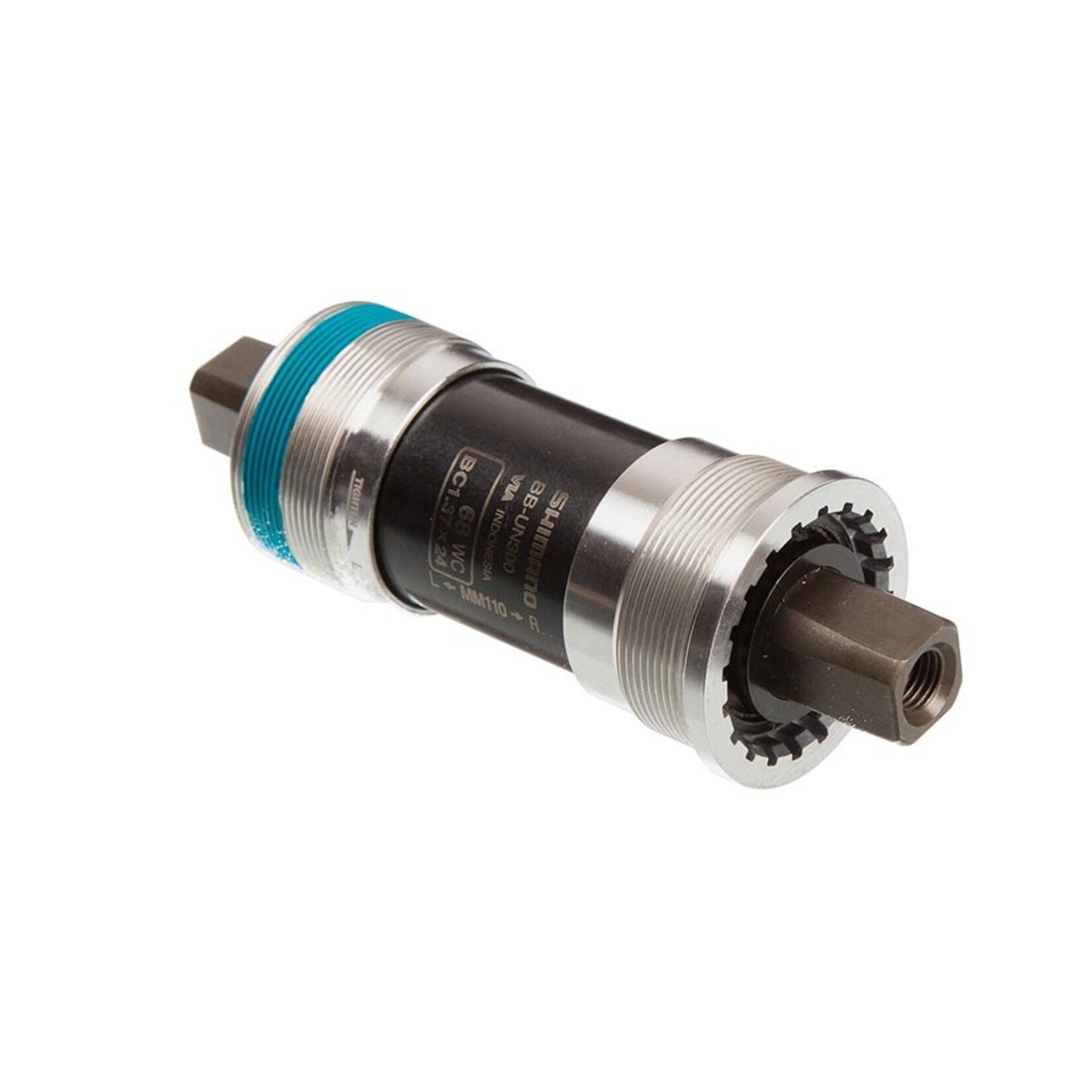 SHIMANO Shimano, BB-UN300 MM110, Square Taper BB, British, 68mm, : 110mm, Silver