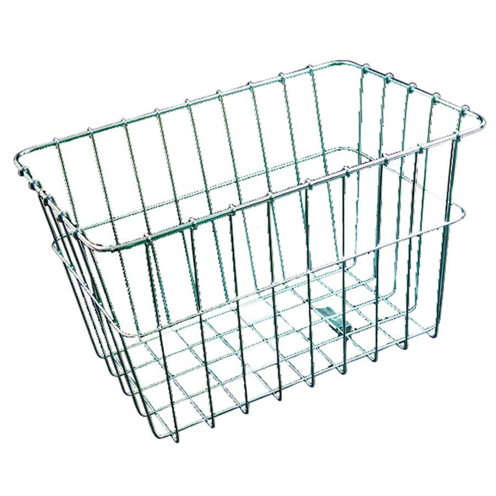 Wald, #585 Rear Rack Basket Silver 14.5 X 9.5 X 9"