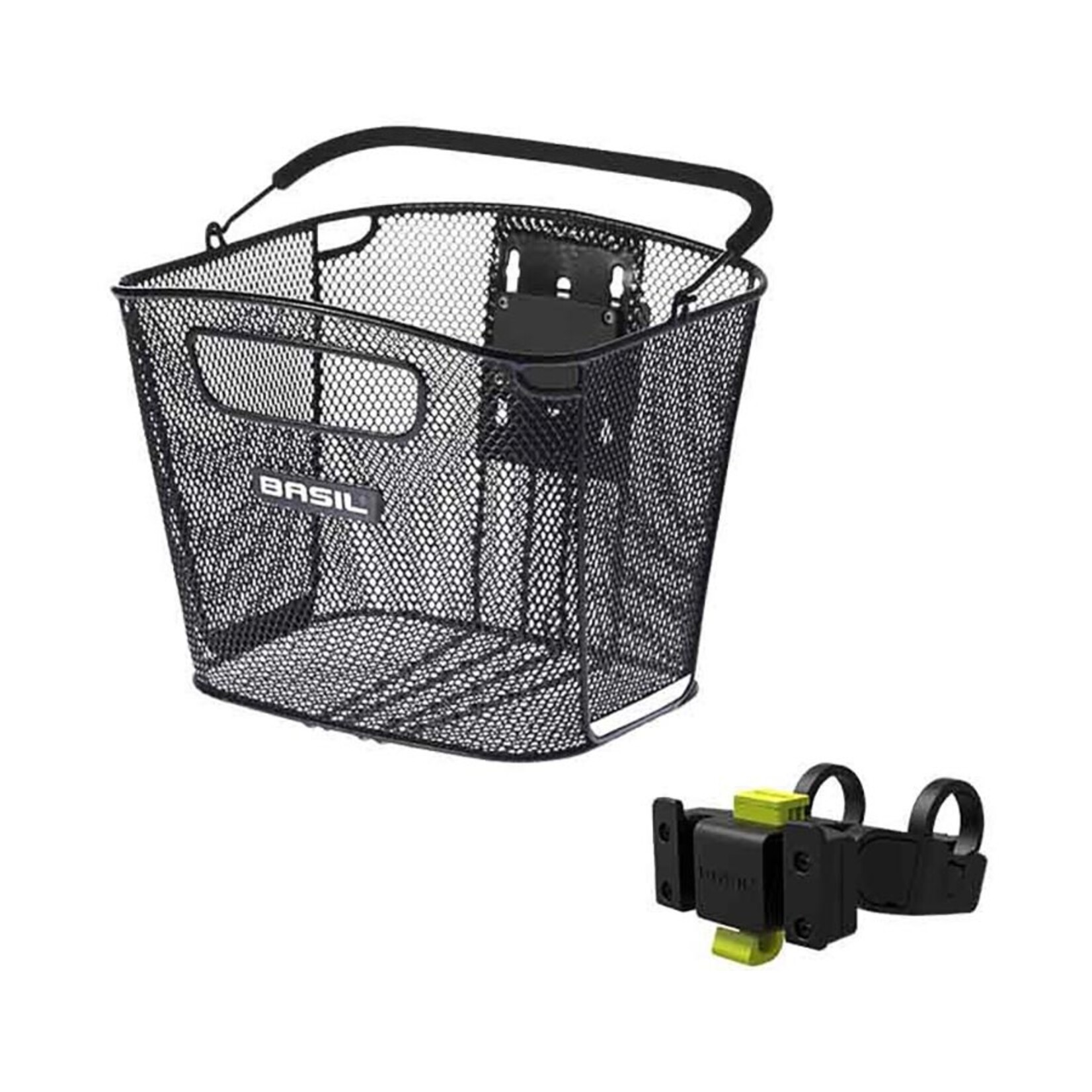 Basil Basil, Bold, Basket, Front, Black