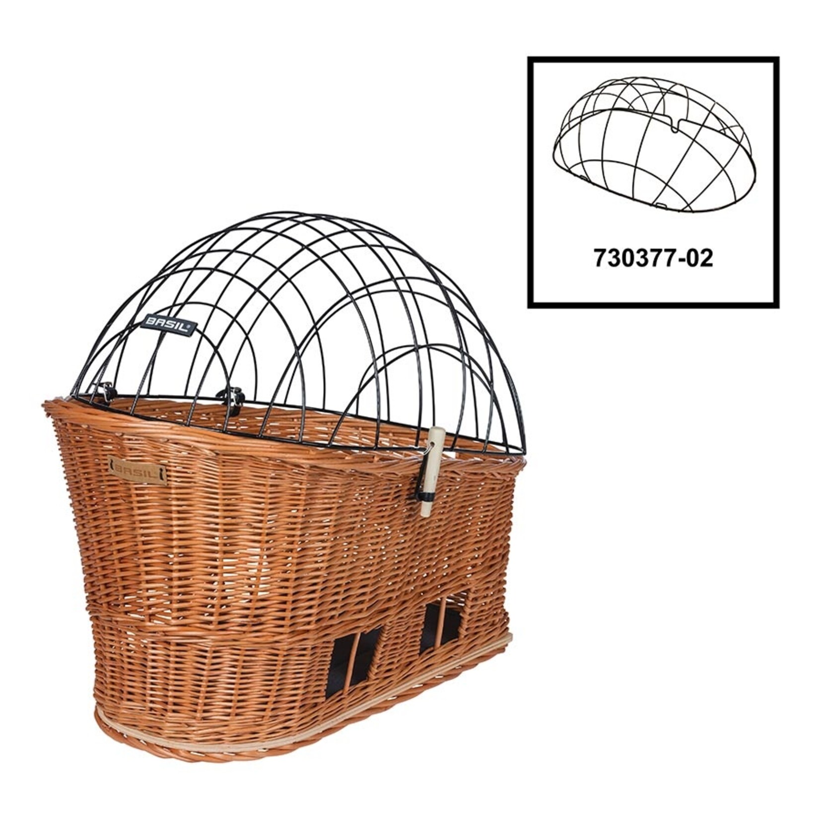 Basil Basil, Pasja Dog, Basket, Rear