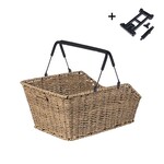 Basil Basil, Cento Rattan MIK, Basket, Rear, Green