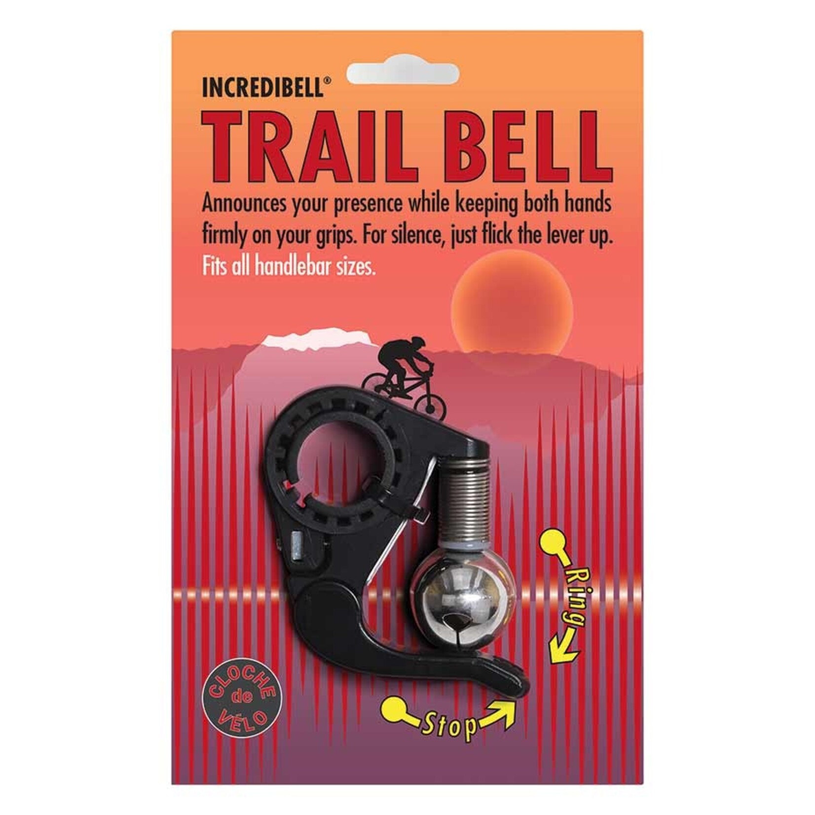 Mirrycle Mirrycle, Incredibell Trail Bell, Bell, Black