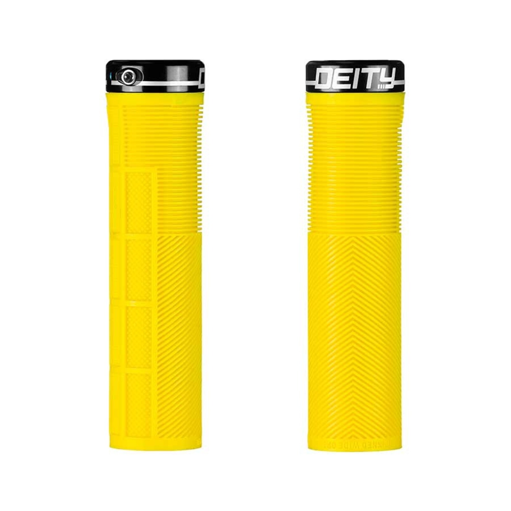 Deity, Knuckleduster, Grips, 132mm, Yellow, Pair