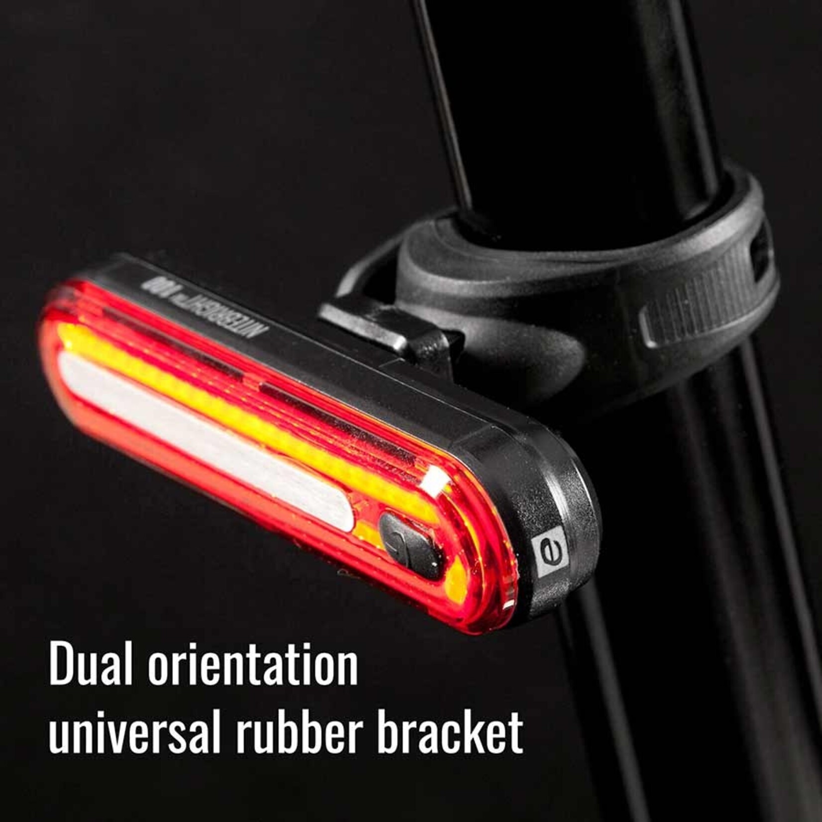 EVO EVO, NiteBright 100, Light, Rear, Black