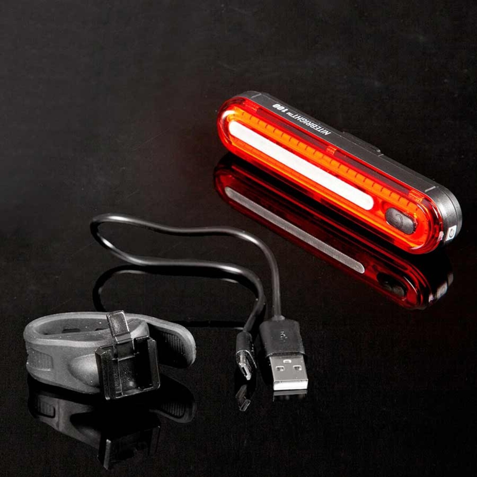 EVO EVO, NiteBright 100, Light, Rear, Black