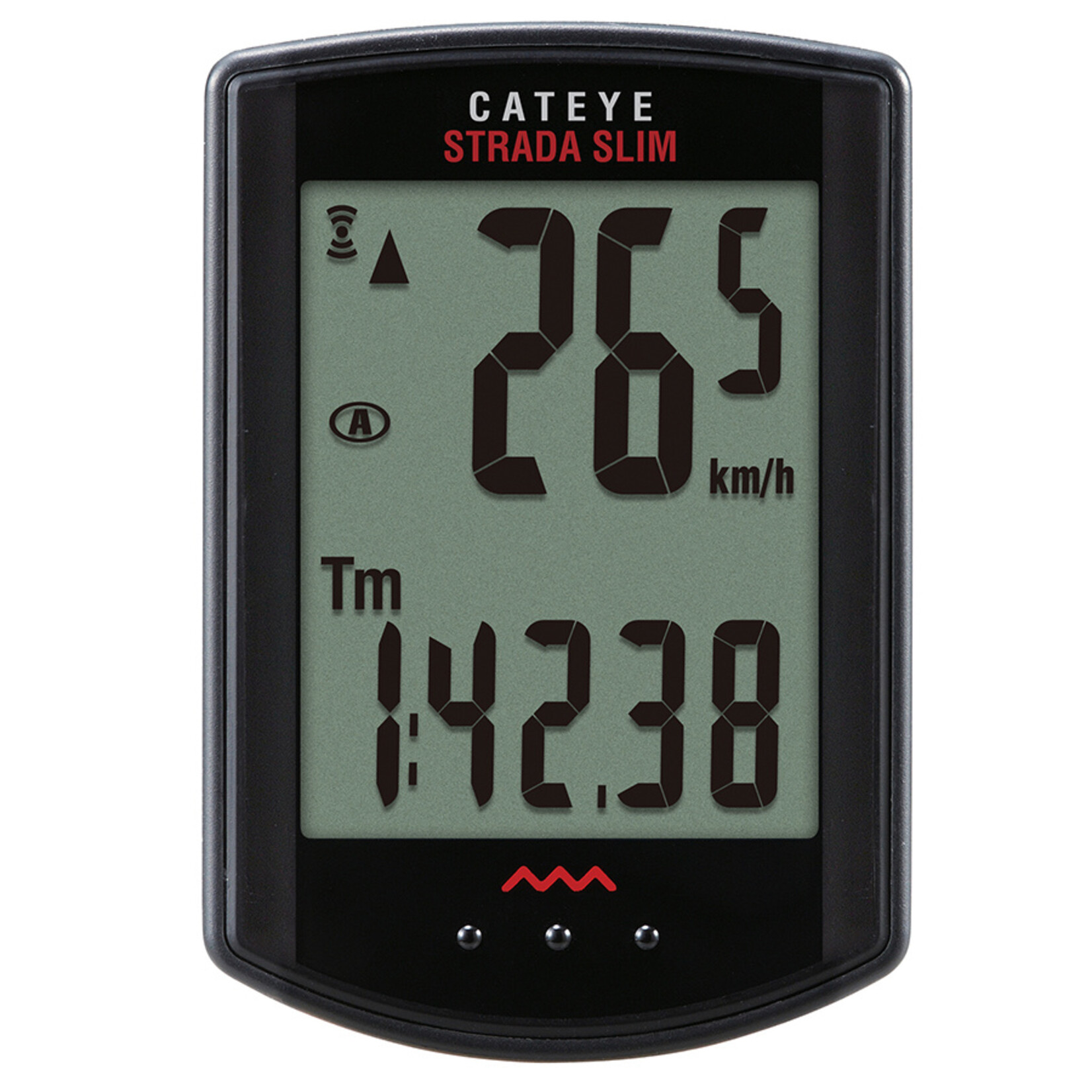 CATEYE CatEye, Strada Slim Wireless CC-RD310W, Cycle computer, Road bike sensor, Black