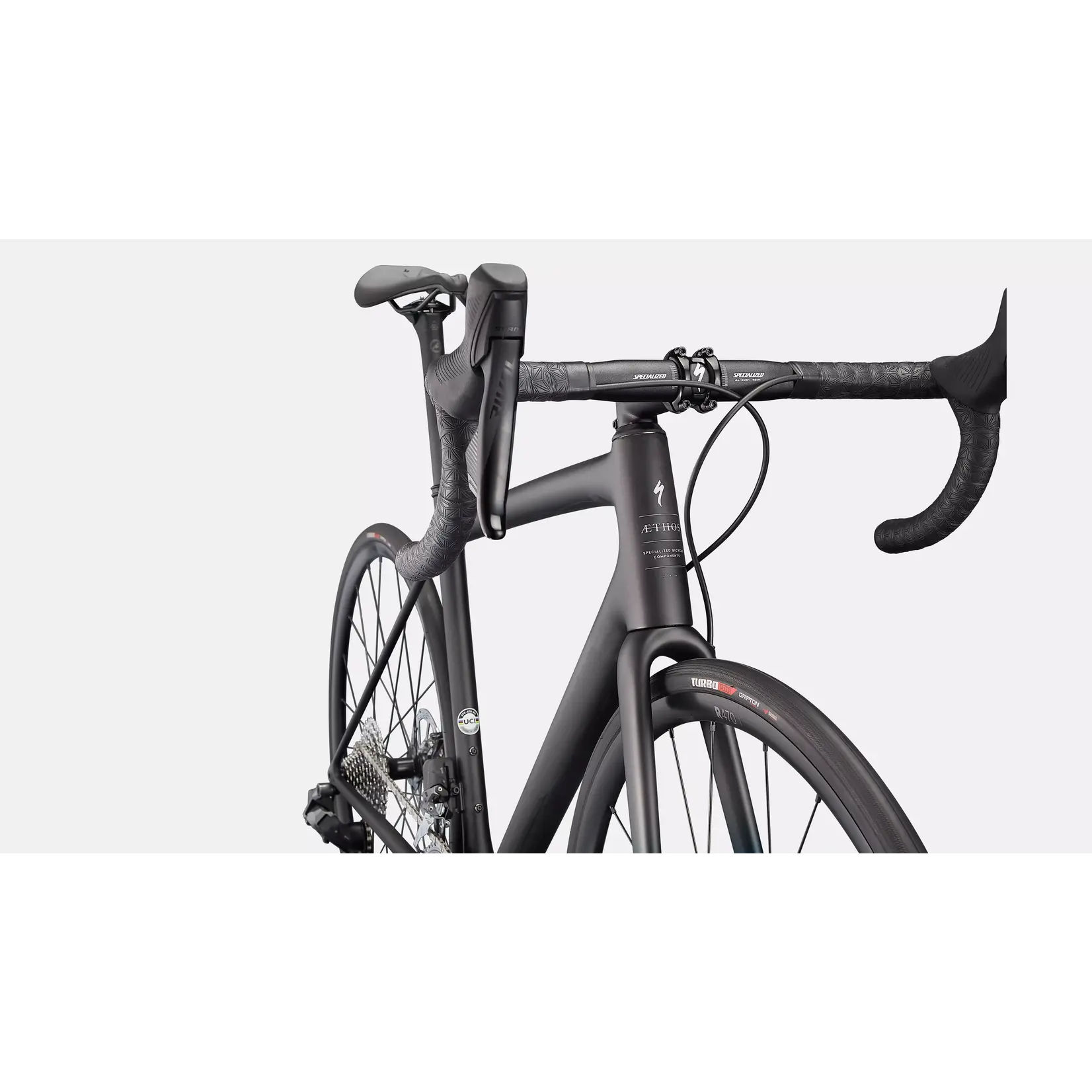 Specialized Aethos Comp SRAM Rival eTap AXS Road Bike  Black 56